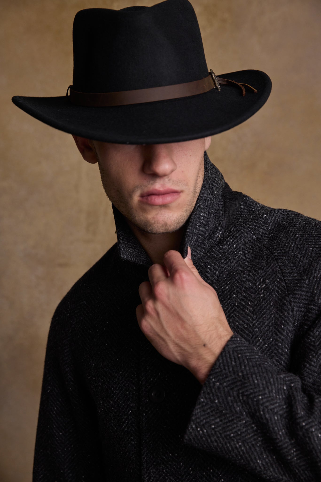 Jack Murphy Ireland - Boston Felt Hat - Black - Hats