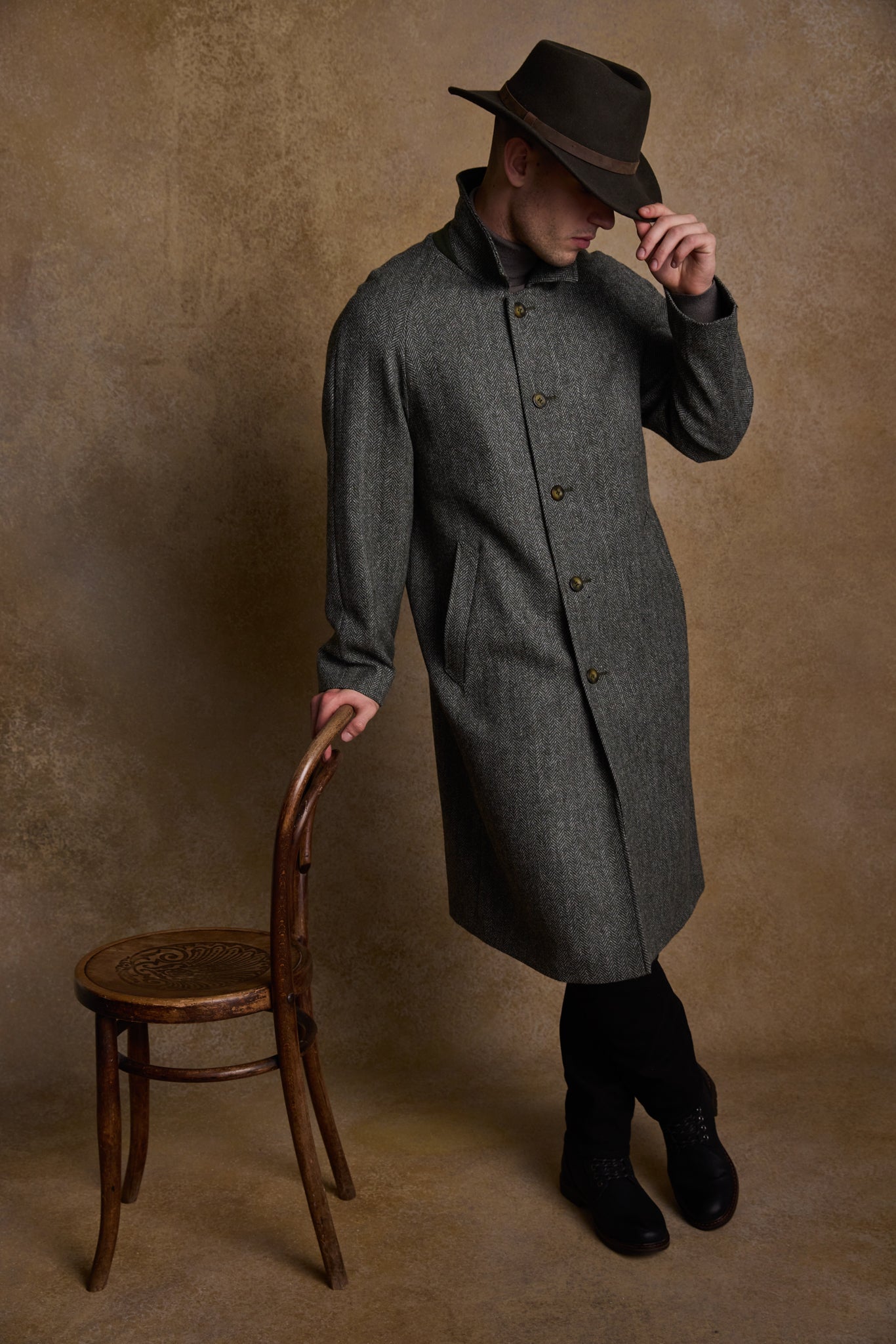 Jack Murphy Ireland - Boston Felt Hat - Olive - Hats