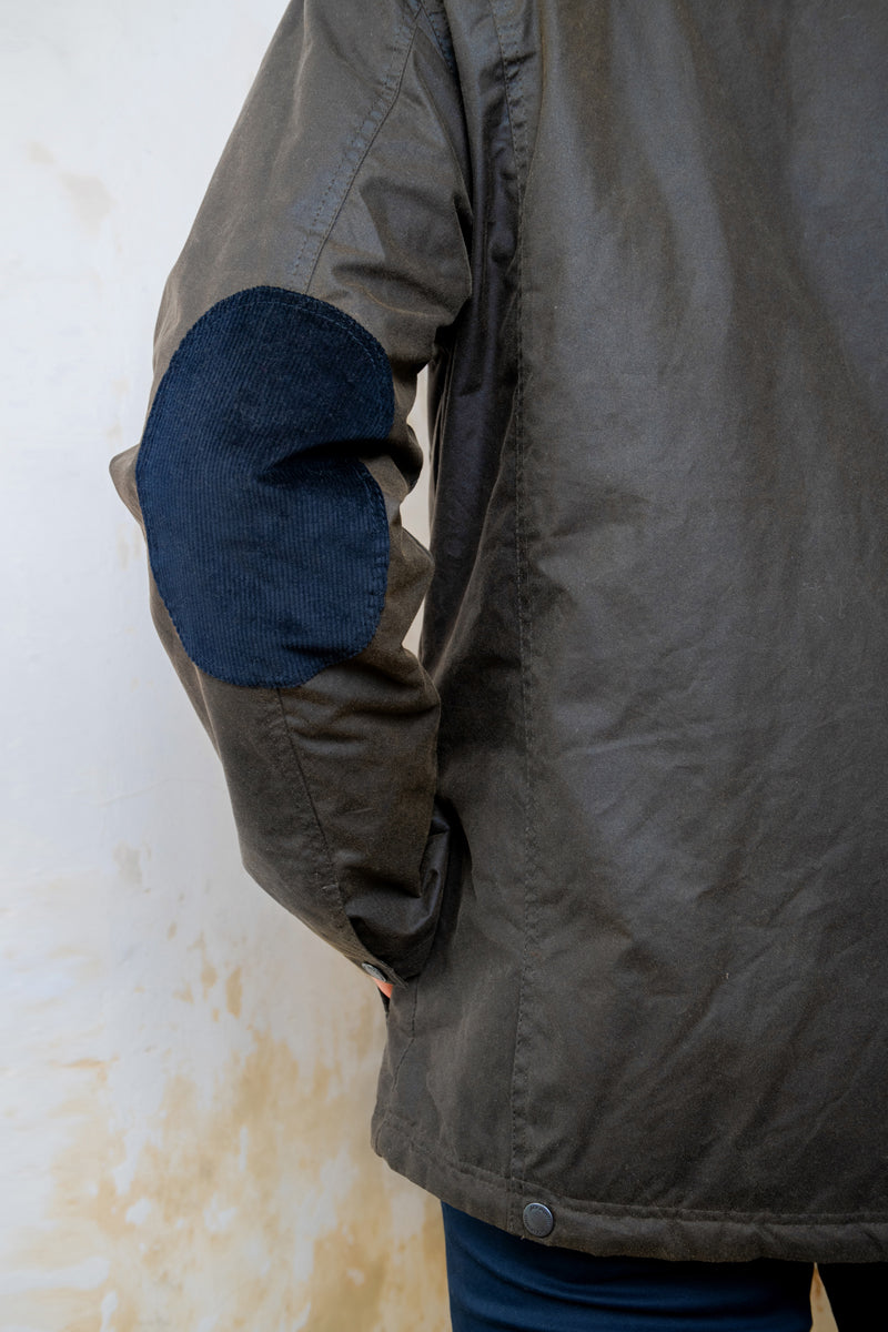 Archie Wax Jacket - Olive