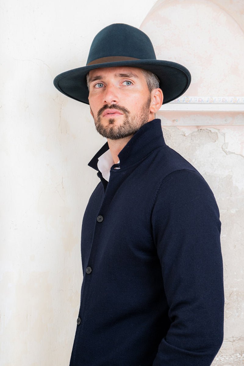 Jack Murphy Ireland - Boston Felt Hat - Navy - Hats