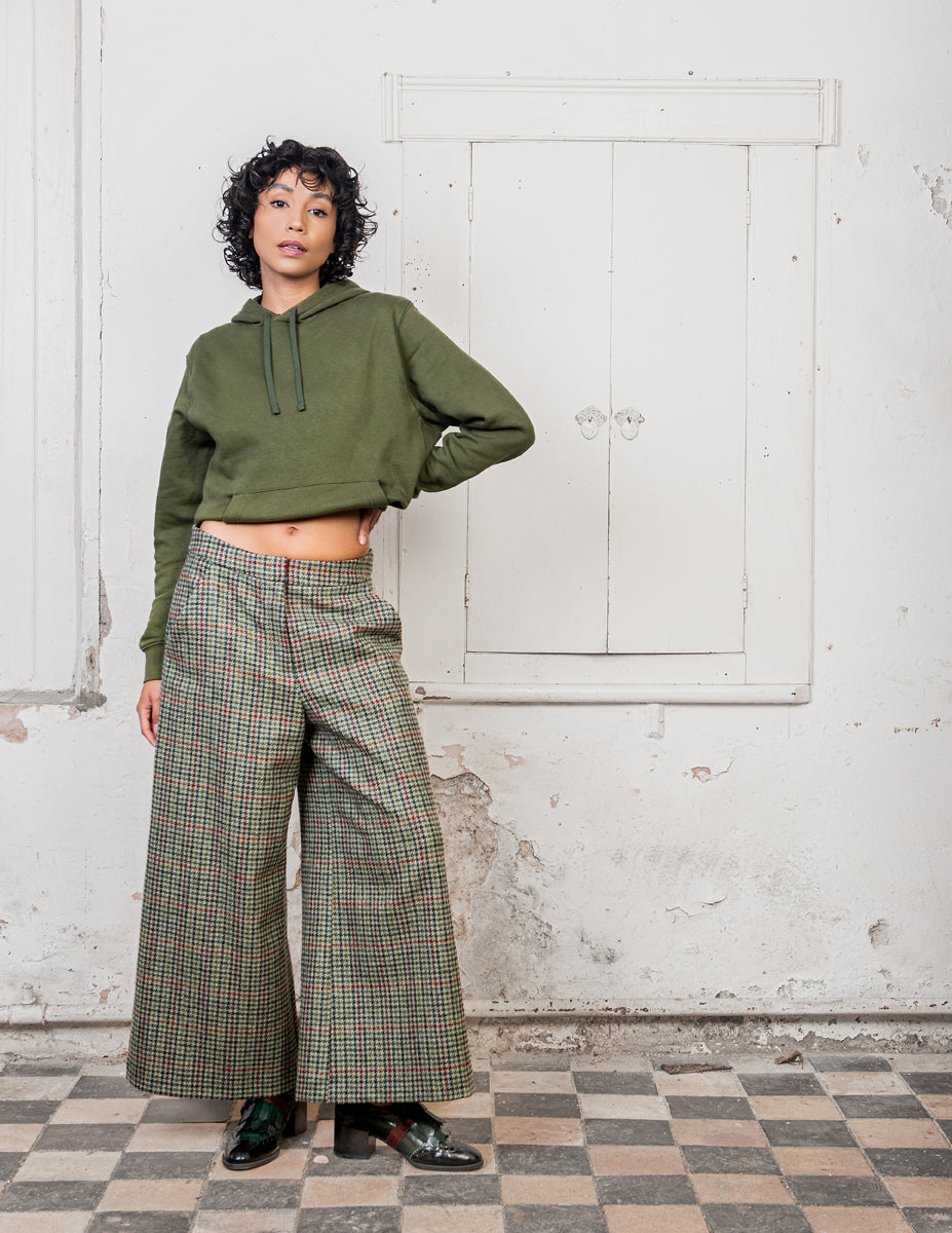 Enya Tweed Culottes - Hacking Check - Jack Murphy Ireland