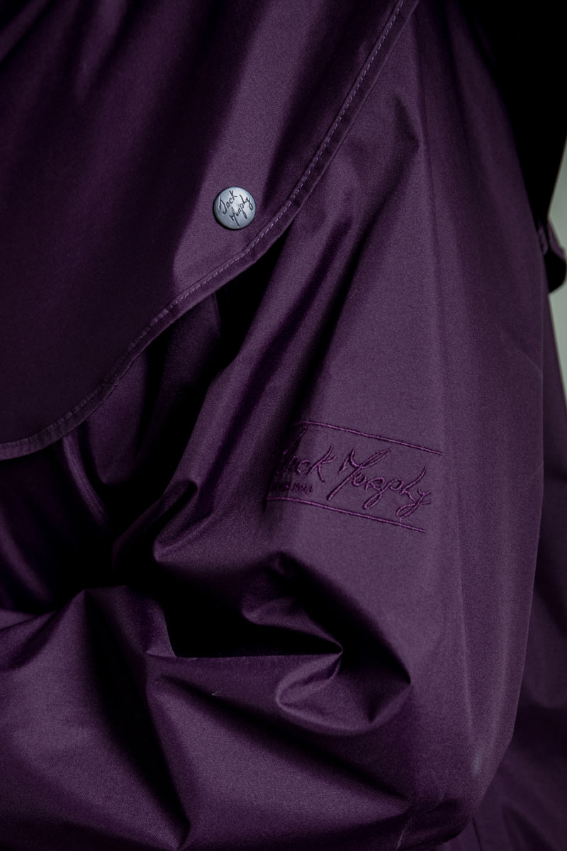 Malvern Waterproof Coat - Blackberry - Jack Murphy Ireland