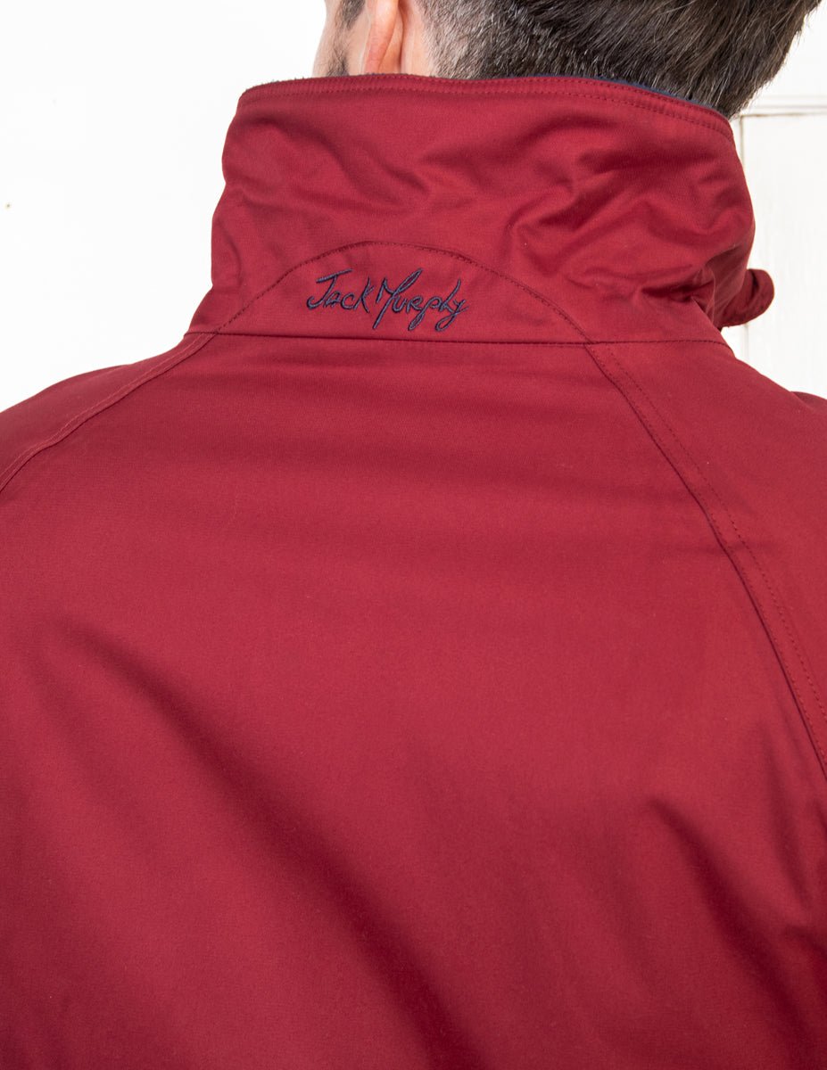 Jack Murphy Ireland - Rockall Waterproof Jacket - Red - Waterproof