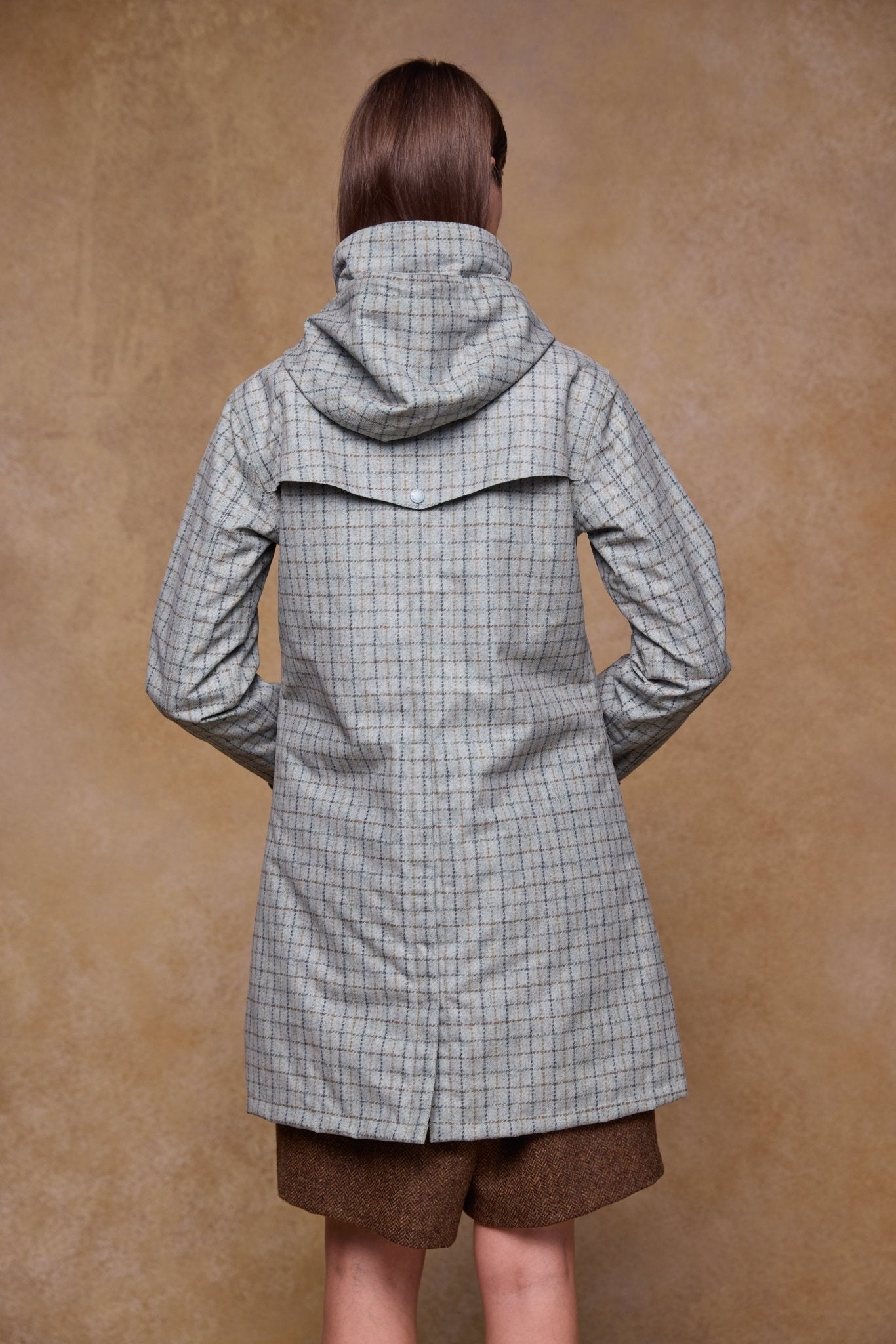Jack Murphy Ireland - Sophia Waterproof Jacket - Jade Check - Waterproof