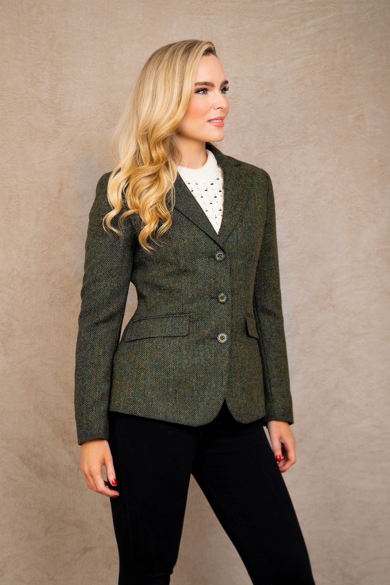 Moon tweed 2025 jacket ladies