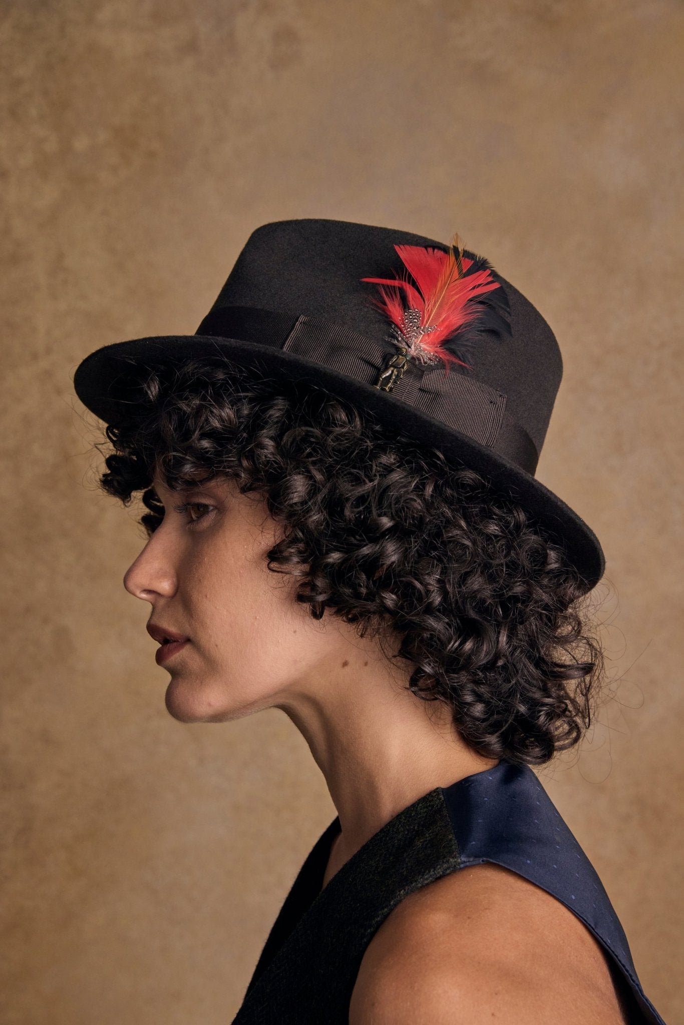 Jack Murphy Ireland - Kildare Felt Trilby Hat - Brown - Hats