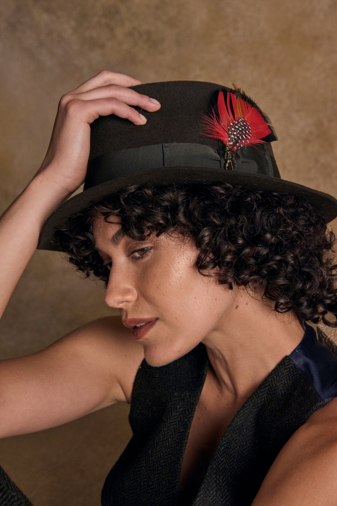 Jack Murphy Ireland - Kildare Felt Trilby Hat - Olive - Hats