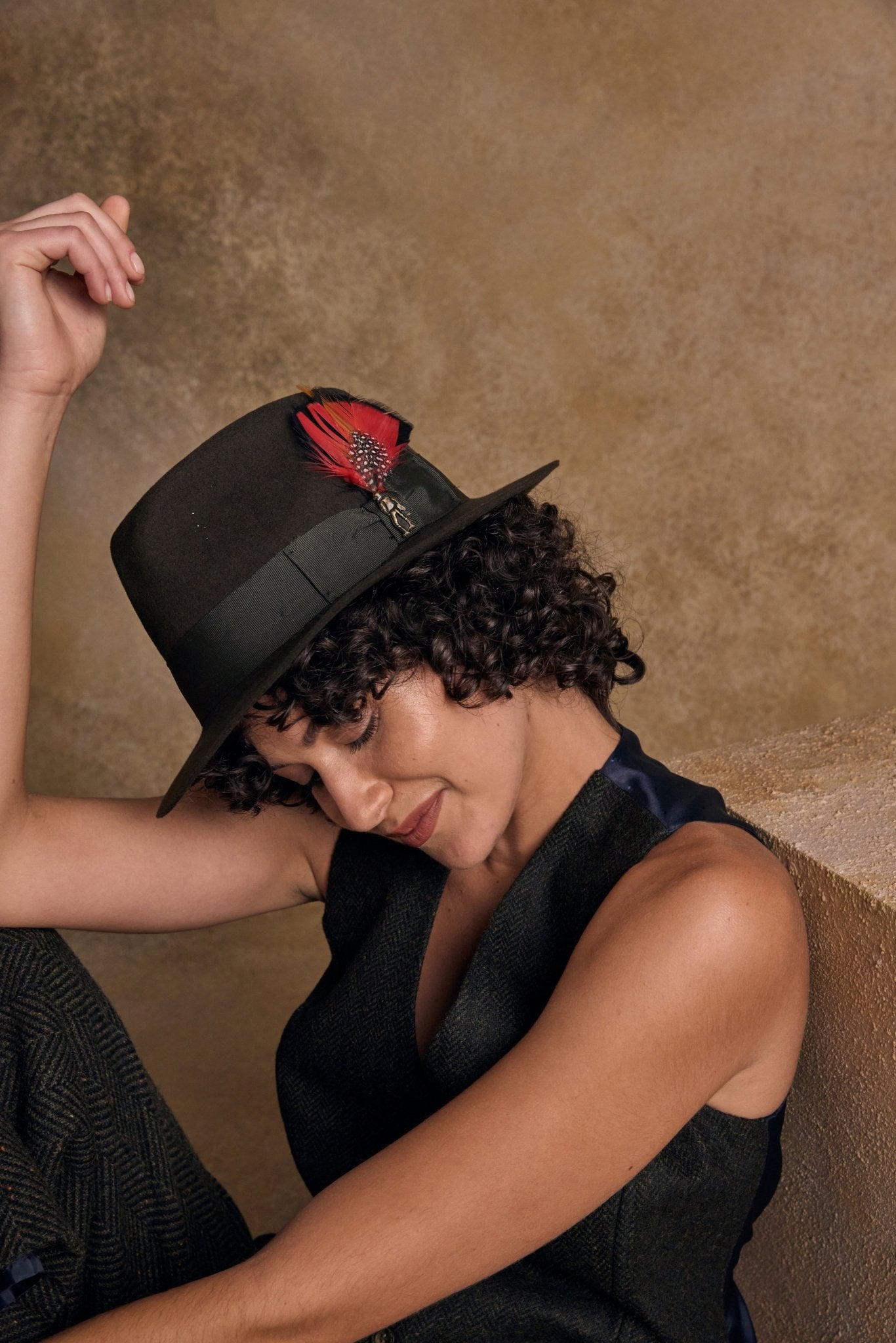 Jack Murphy Ireland - Kildare Felt Trilby Hat - Olive - Hats