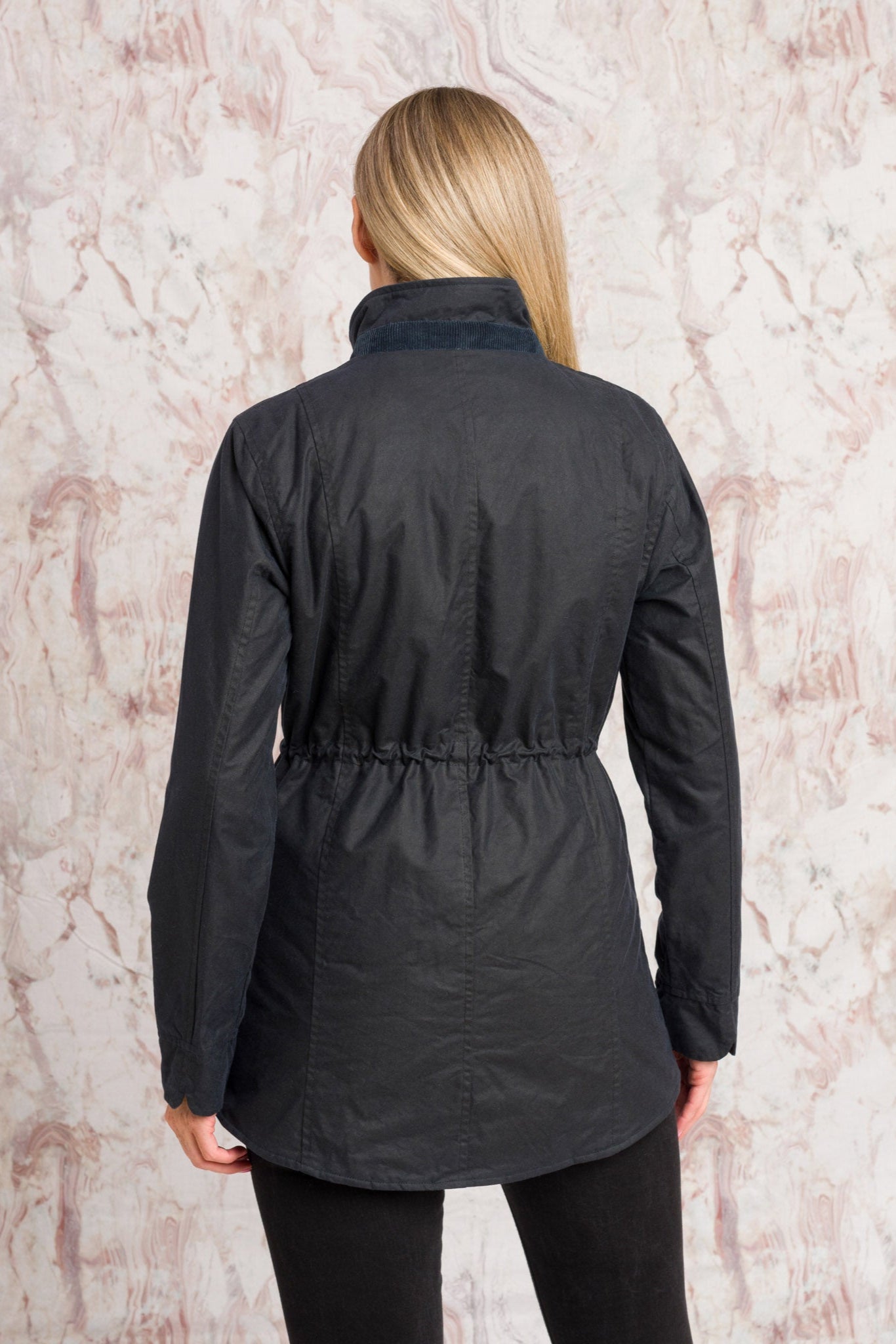Jack Murphy Ireland - Fiona Wax Jacket - Navy - Wax