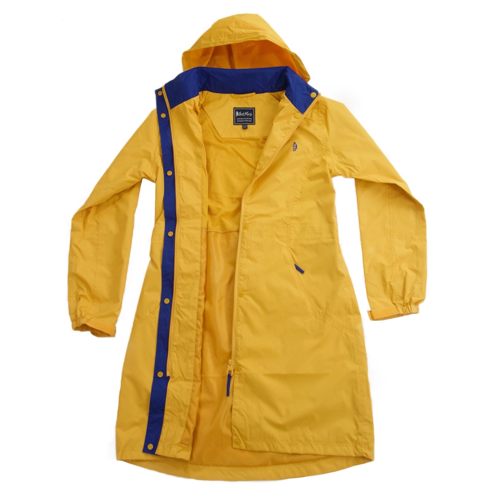 Jack Murphy Clothing - Lisa Lightweight Waterproof Jacket - Lemon Drop - Waterproof