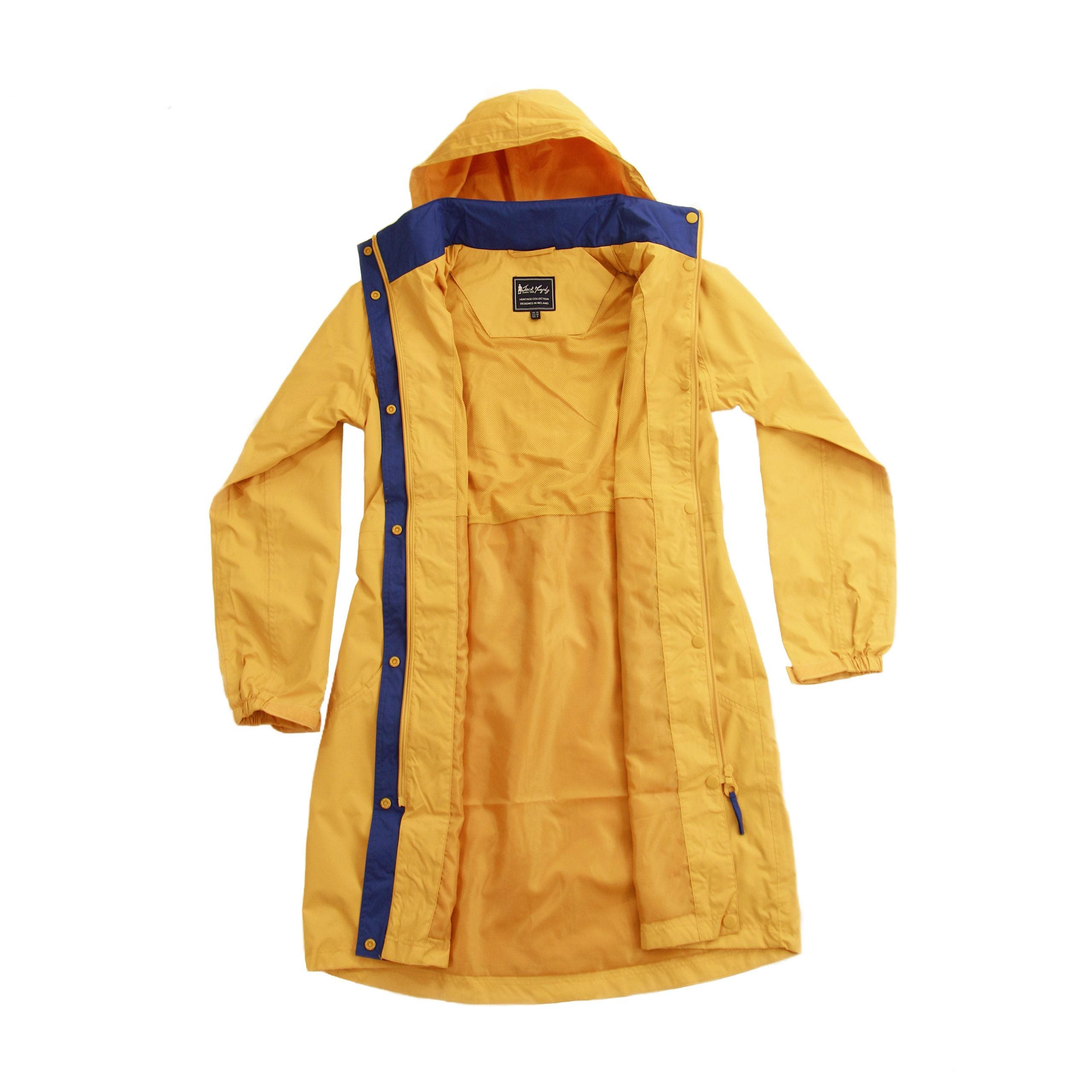 Lisa Lightweight Waterproof Jacket - Lemon Drop - Jack Murphy Ireland