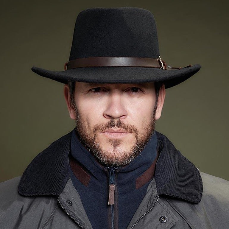 Boston Hat - Black - Jack Murphy Ireland