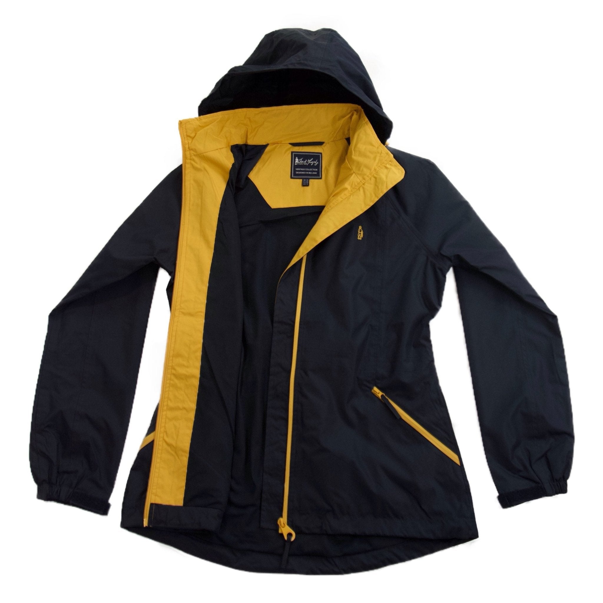 Jack Murphy Clothing - Willow Lightweight Waterproof Jacket - Navy - Waterproof