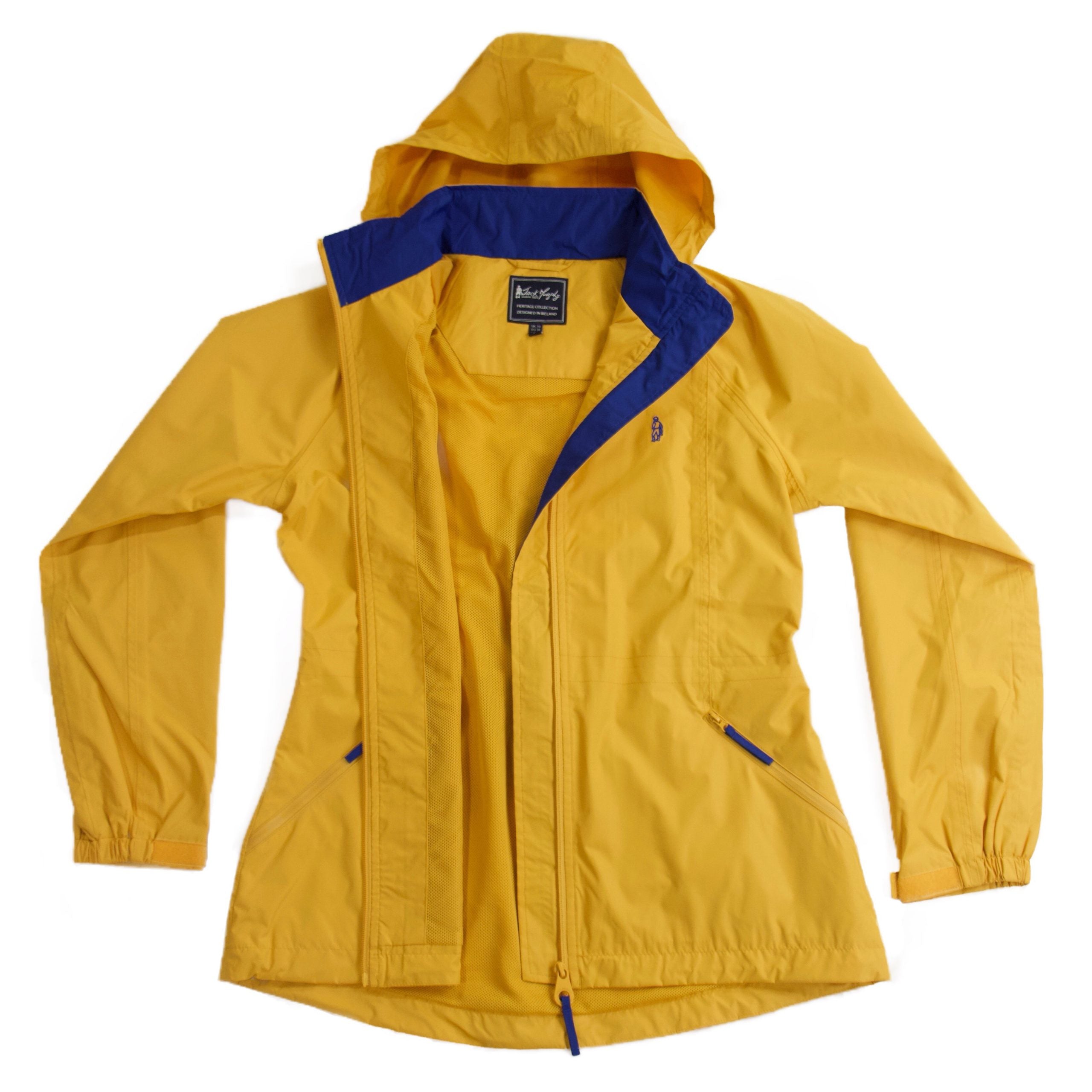 Willow Lightweight Waterproof Jacket - Lemon Drop - Jack Murphy Ireland