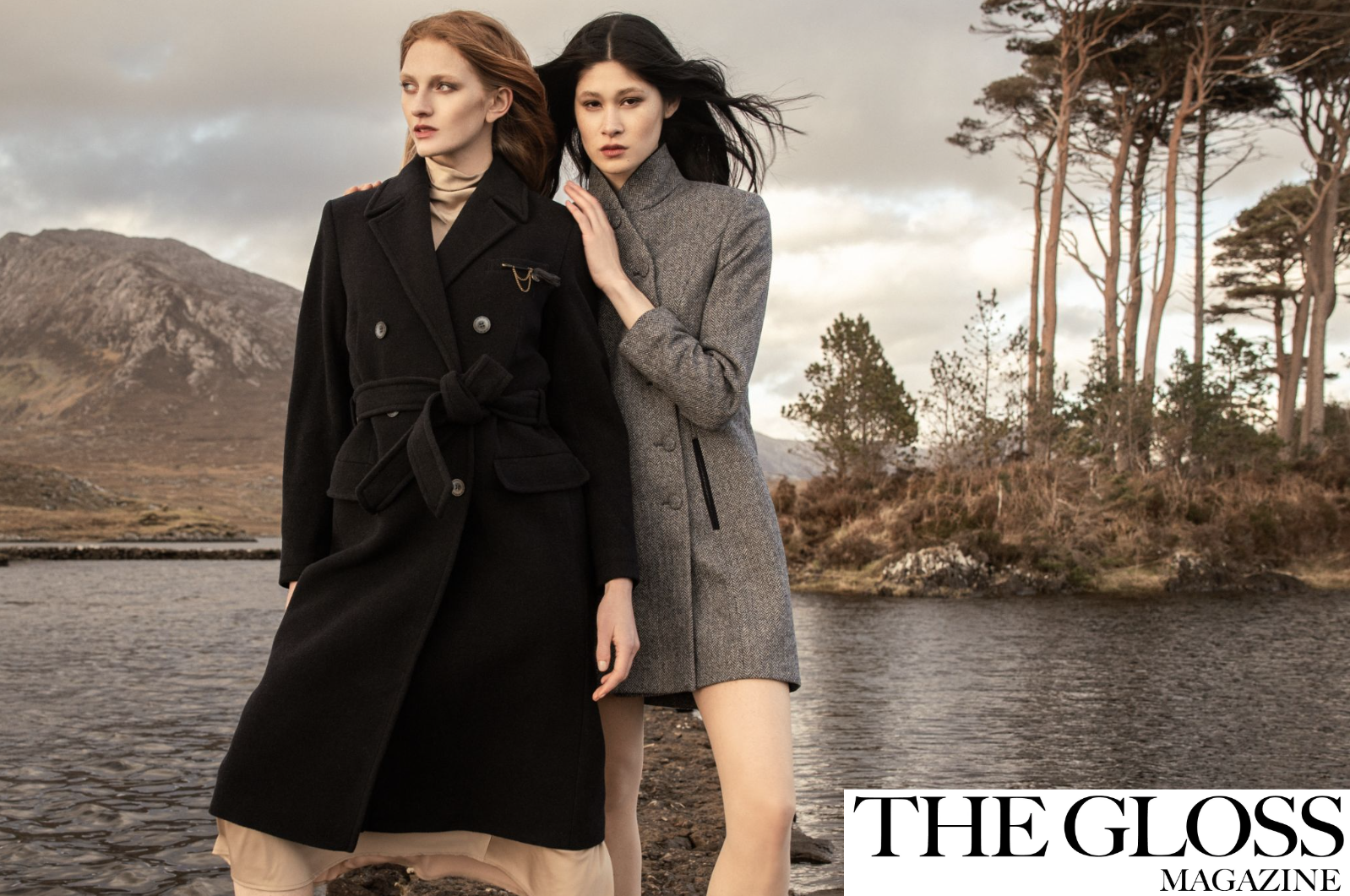 Irish Tweed on Models in Ireland