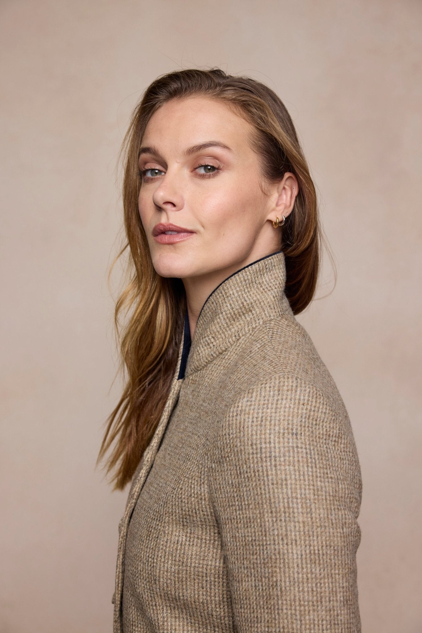 Jack Murphy Clothing - Nicole Tweed Jacket - Barley Weave - Tweed