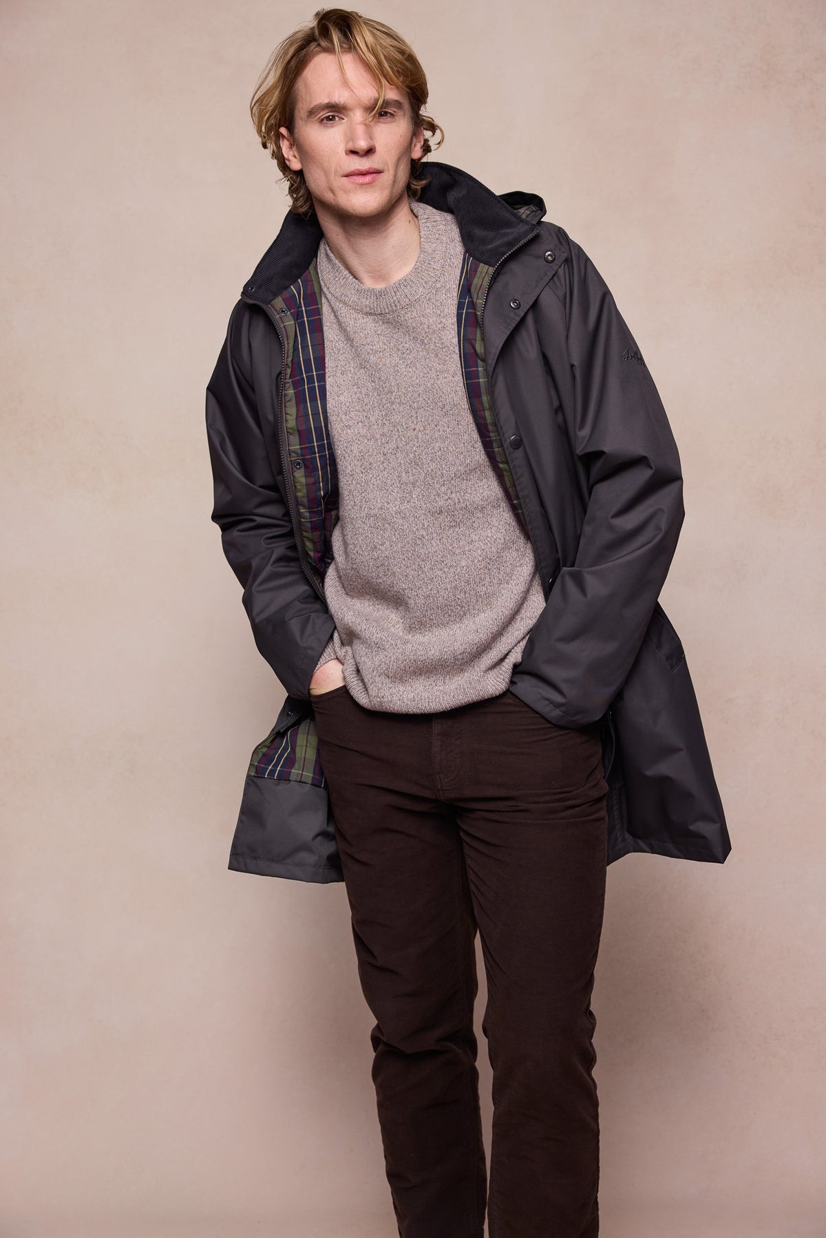 Manteau imperméable Lambourne - Olive