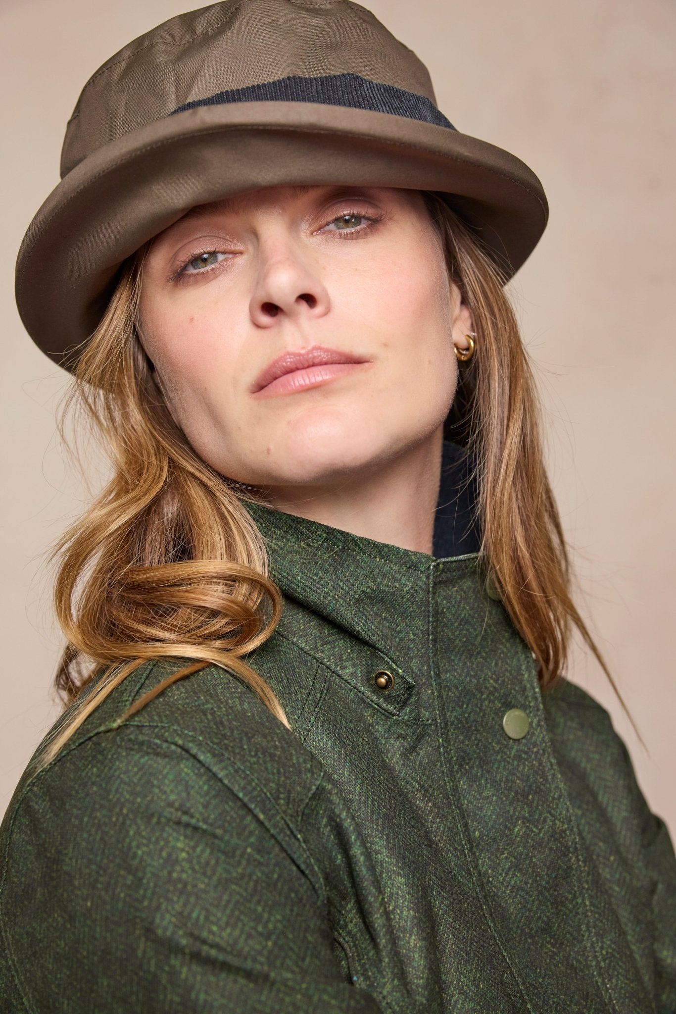 Jack Murphy Clothing - Connemara Waterproof Hat - Mocha - Hats