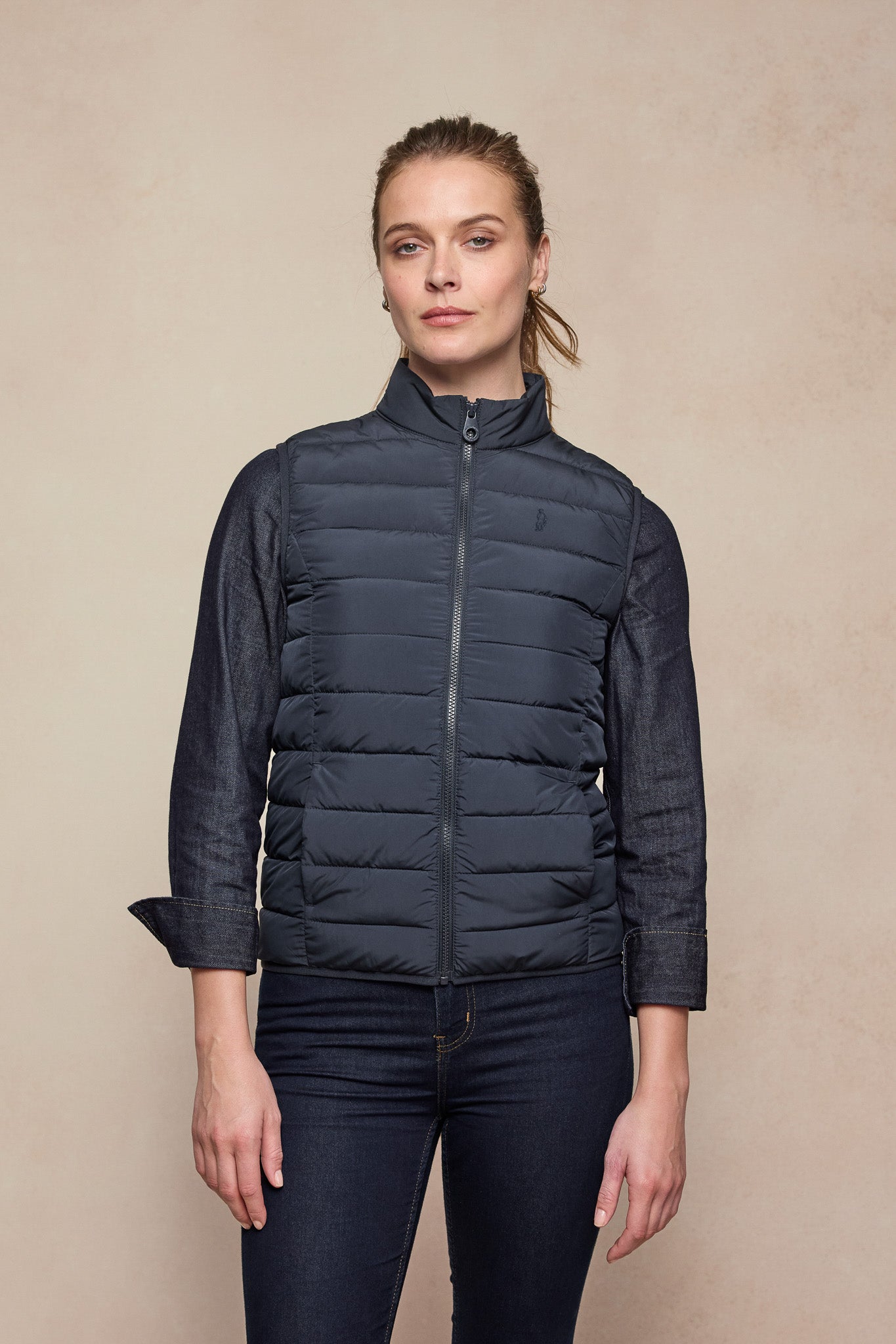 Gilet sans manches Leah Puffa - Marine