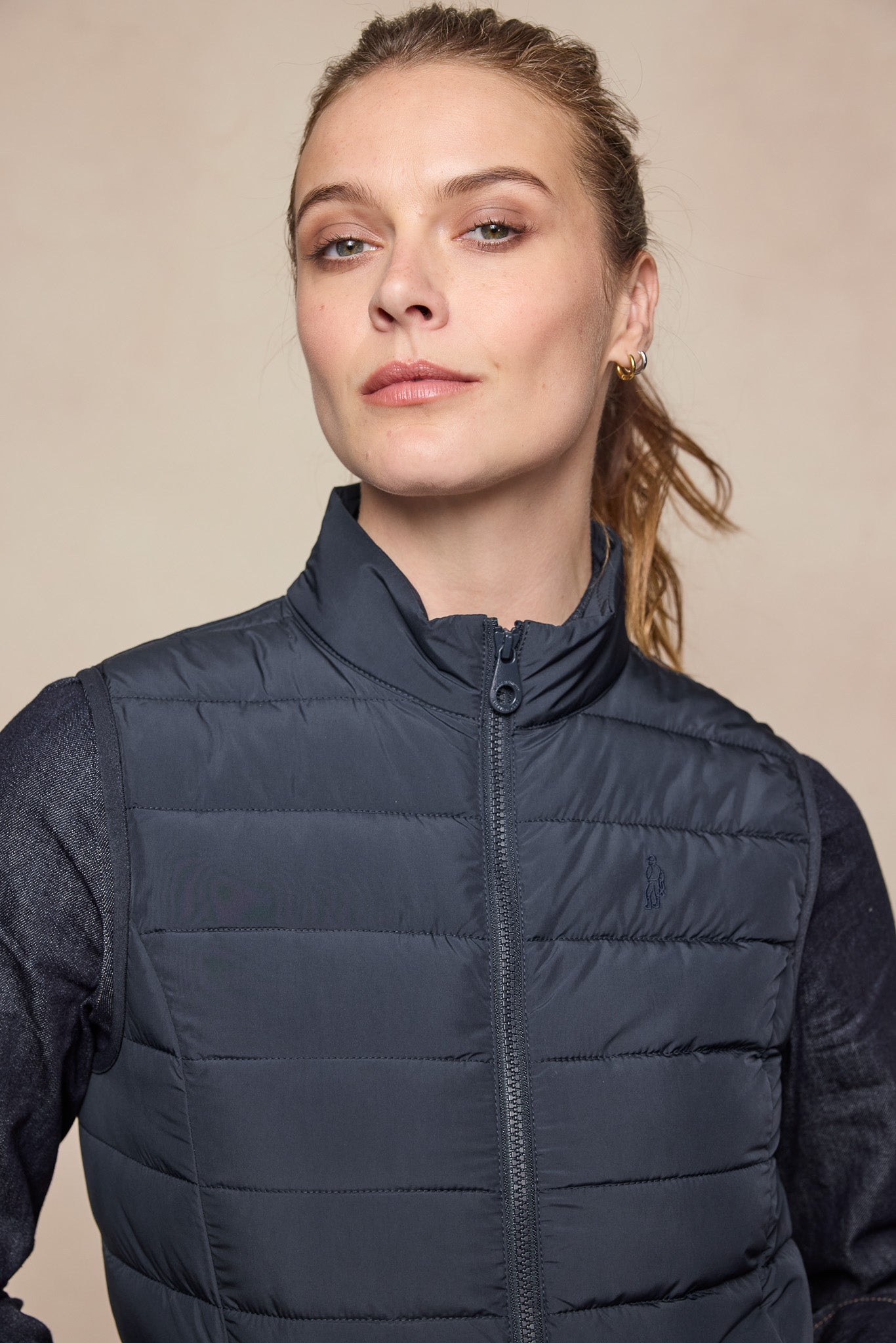 Gilet sans manches Leah Puffa - Marine
