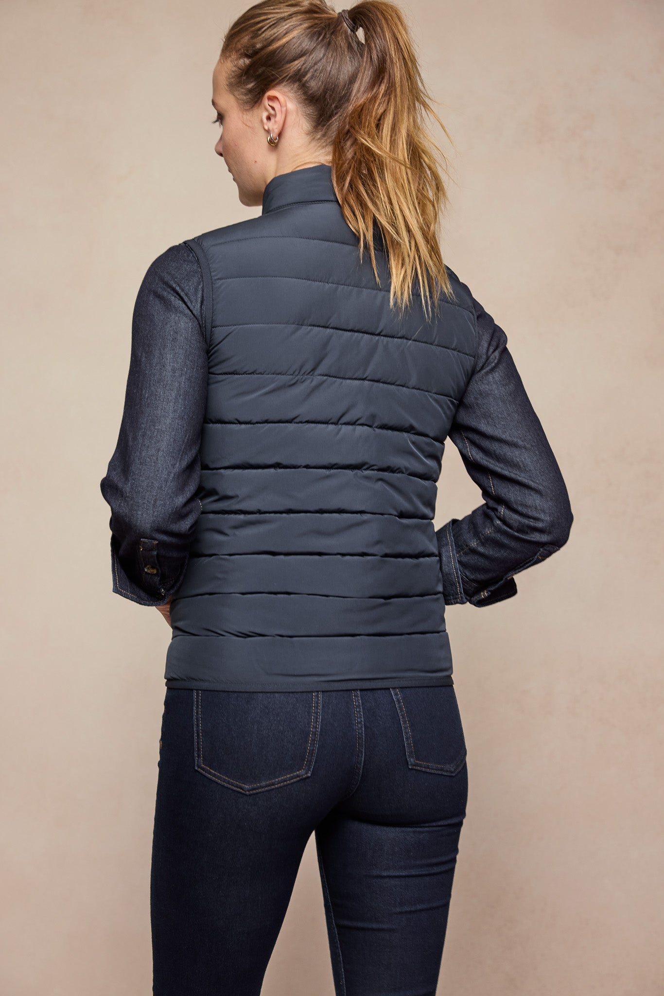 Gilet sans manches Leah Puffa - Marine