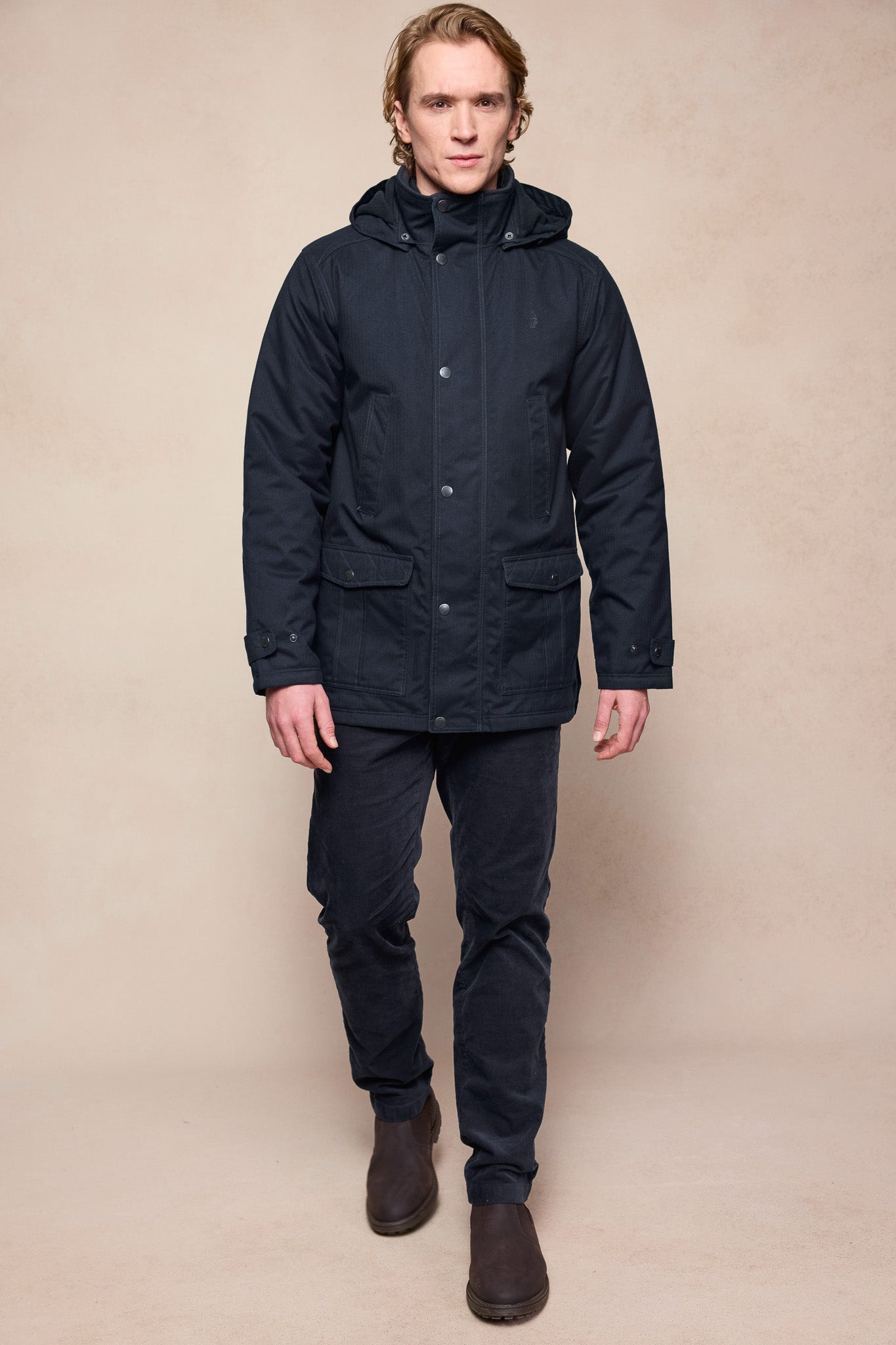 Michael Waterproof Jacket - Navy