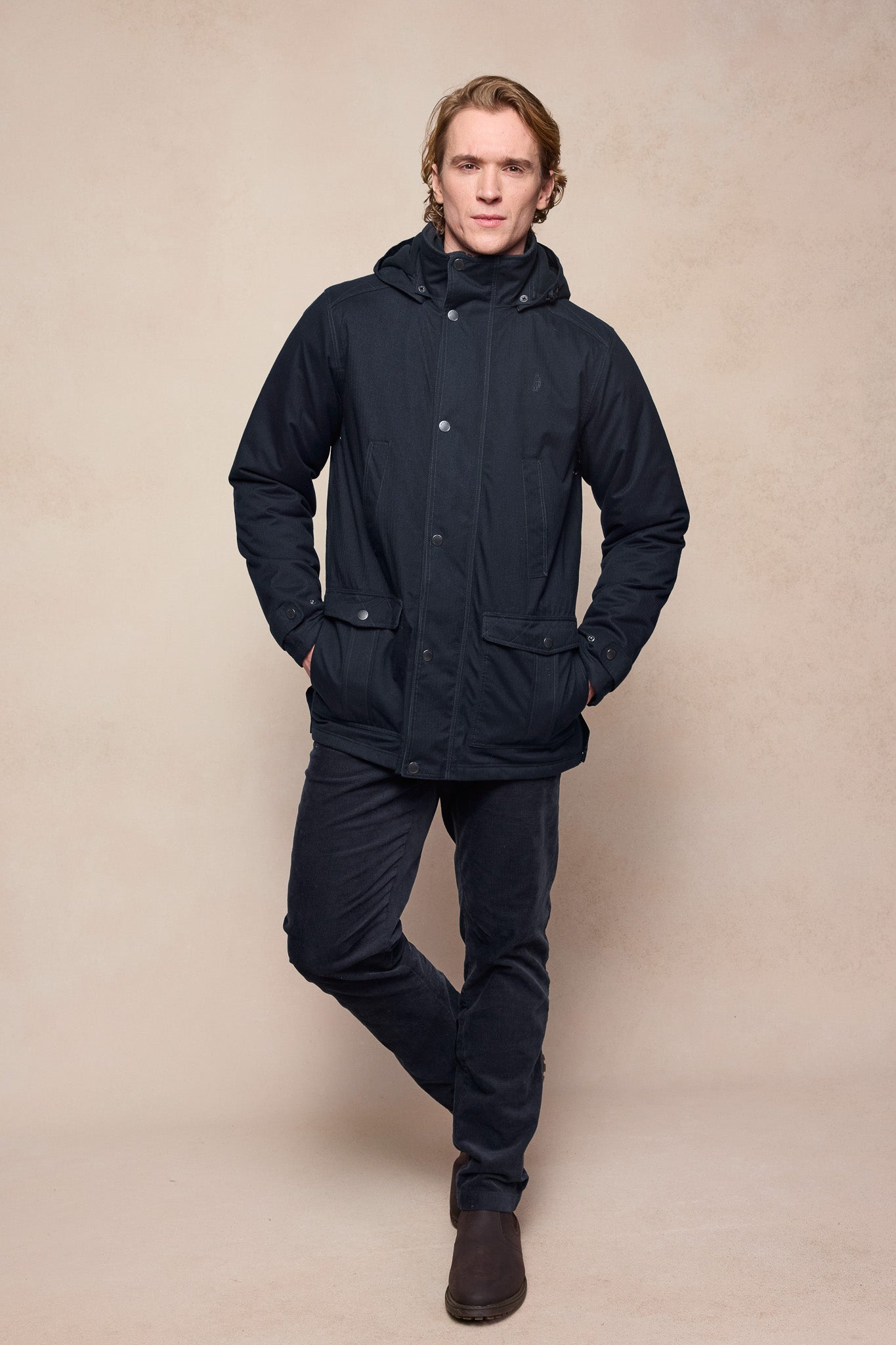 Michael Waterproof Jacket - Navy