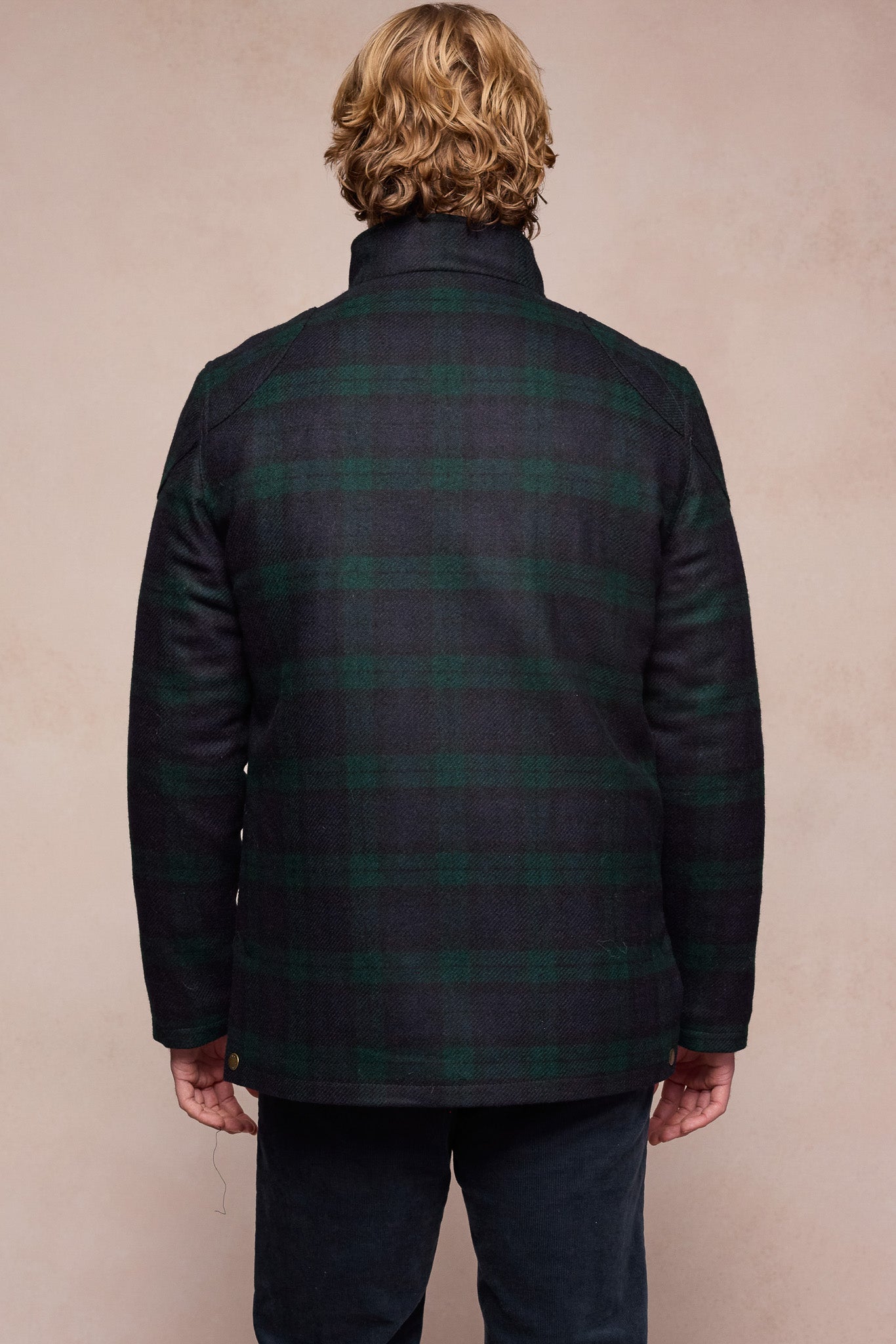 Seamus Tweed Jacket - Green Tartan