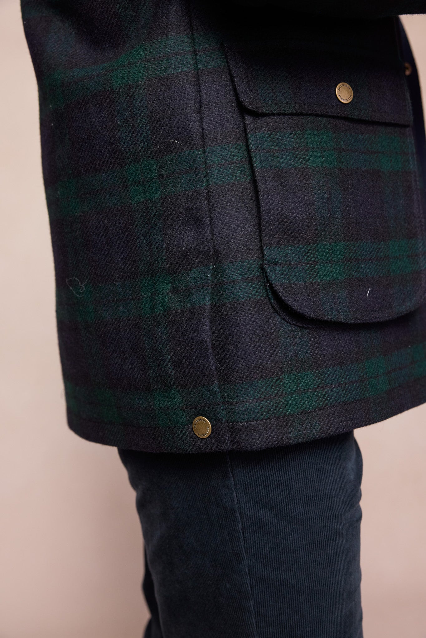 Seamus Tweed Jacket - Green Tartan