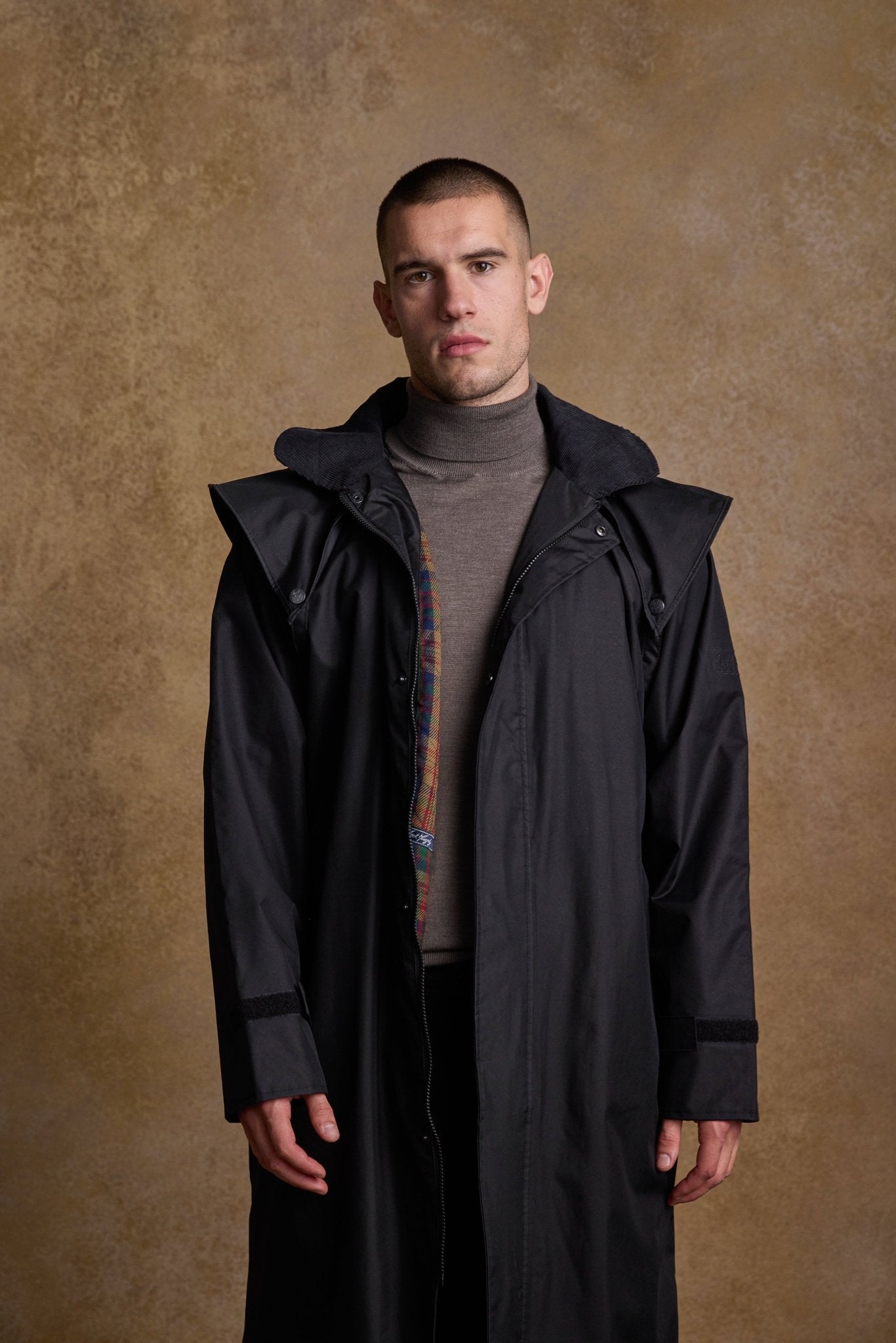 Jack Murphy Clothing - Lambourne Waterproof Coat - Black - Waterproof