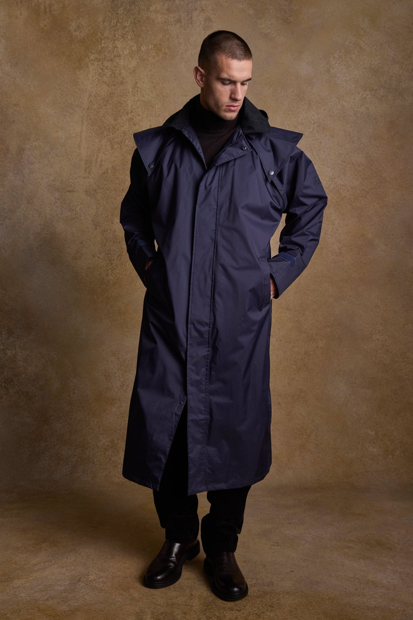 Jack Murphy Clothing - Lambourne Waterproof Coat - Navy - Waterproof