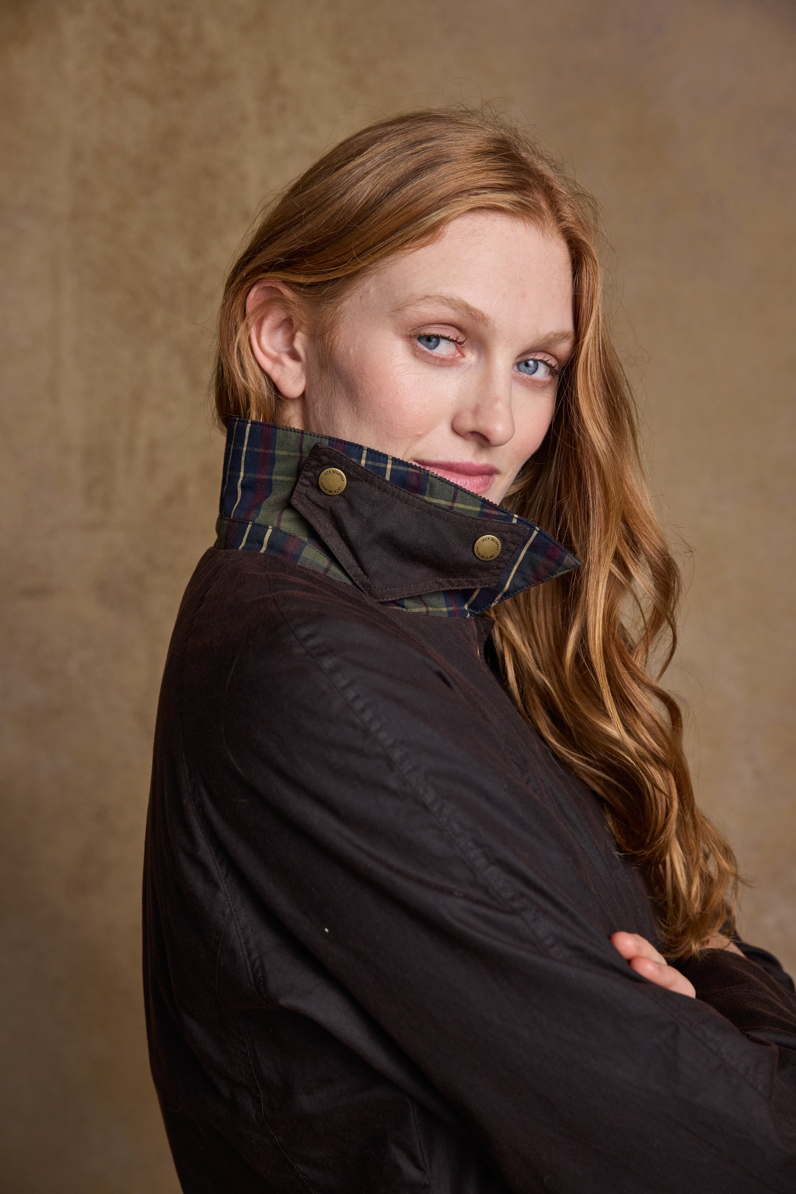 Claire Wax Jacket - Rustic Brown