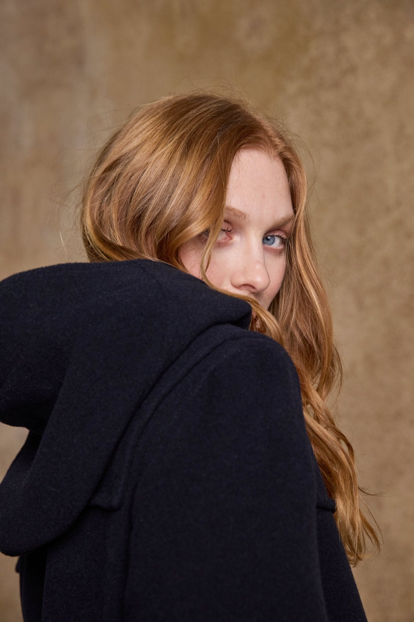 Jack Murphy Clothing - Alex Wool Duffle Coat - Navy - Tweed