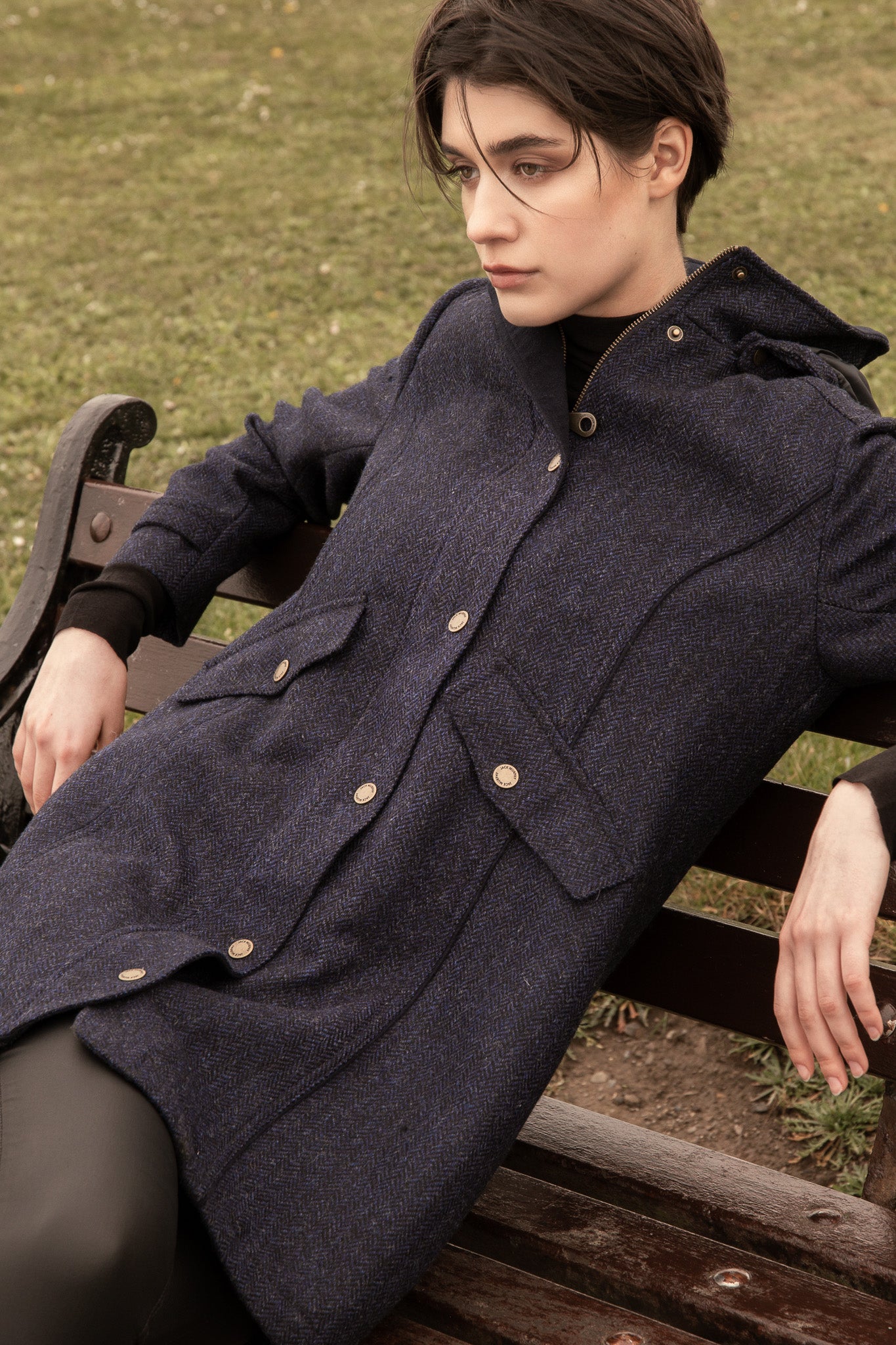 Women's Herringbone Coats & Jackets | Jack Murphy Clothing