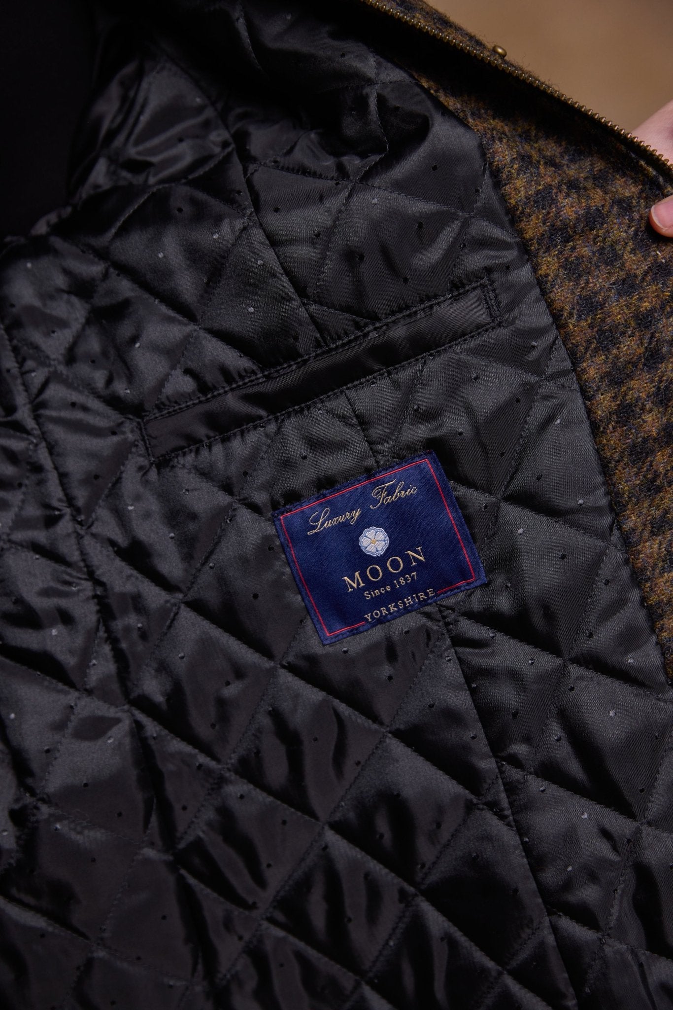 Jack Murphy Clothing - Aine Tweed Jacket - Earth Check - Tweed