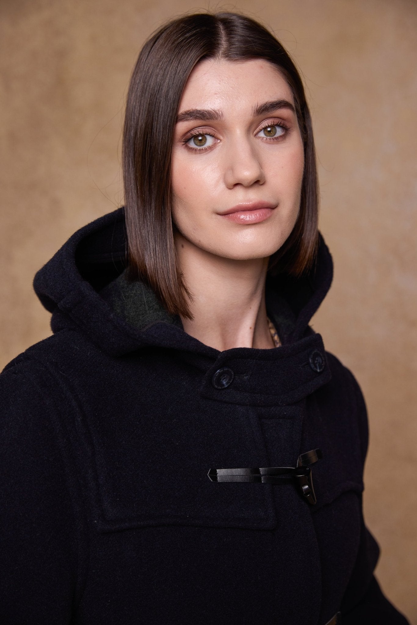 Jack Murphy Clothing - Alex Wool Duffle Coat - Navy - Tweed