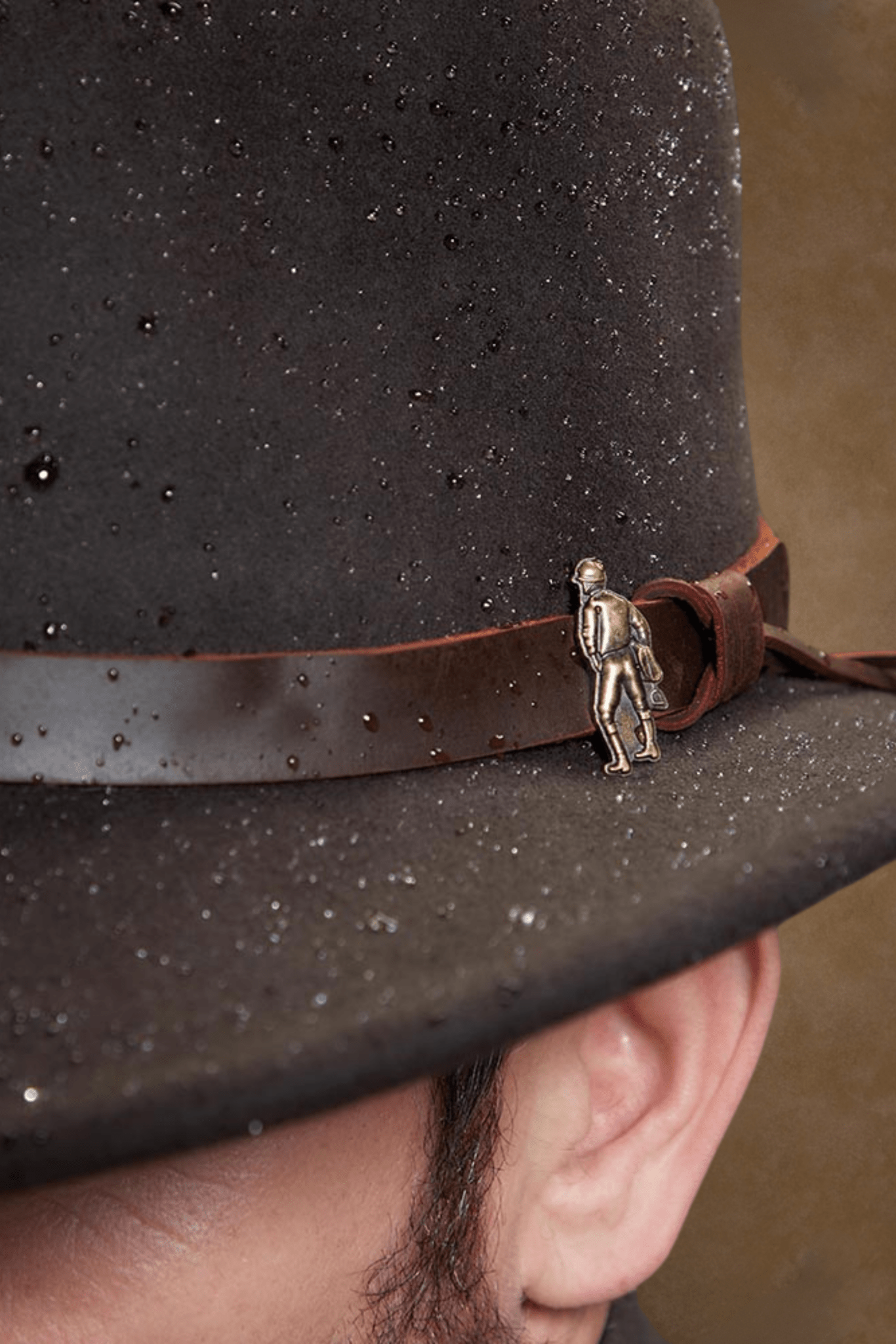 Jack Murphy Ireland - Boston Felt Hat - Brown - Hats