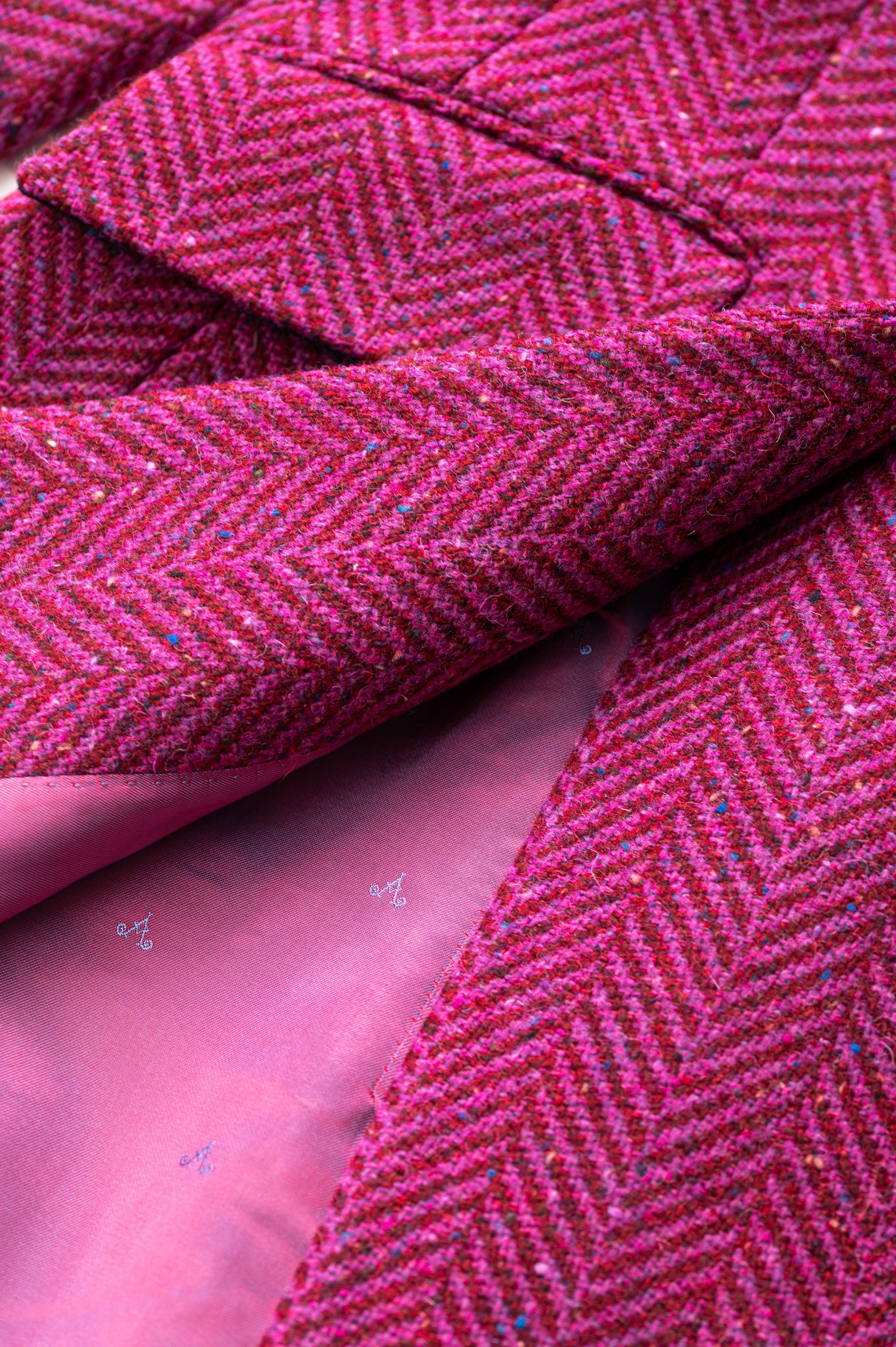 Deirdre Tweed Coat - Wild Burren Rose