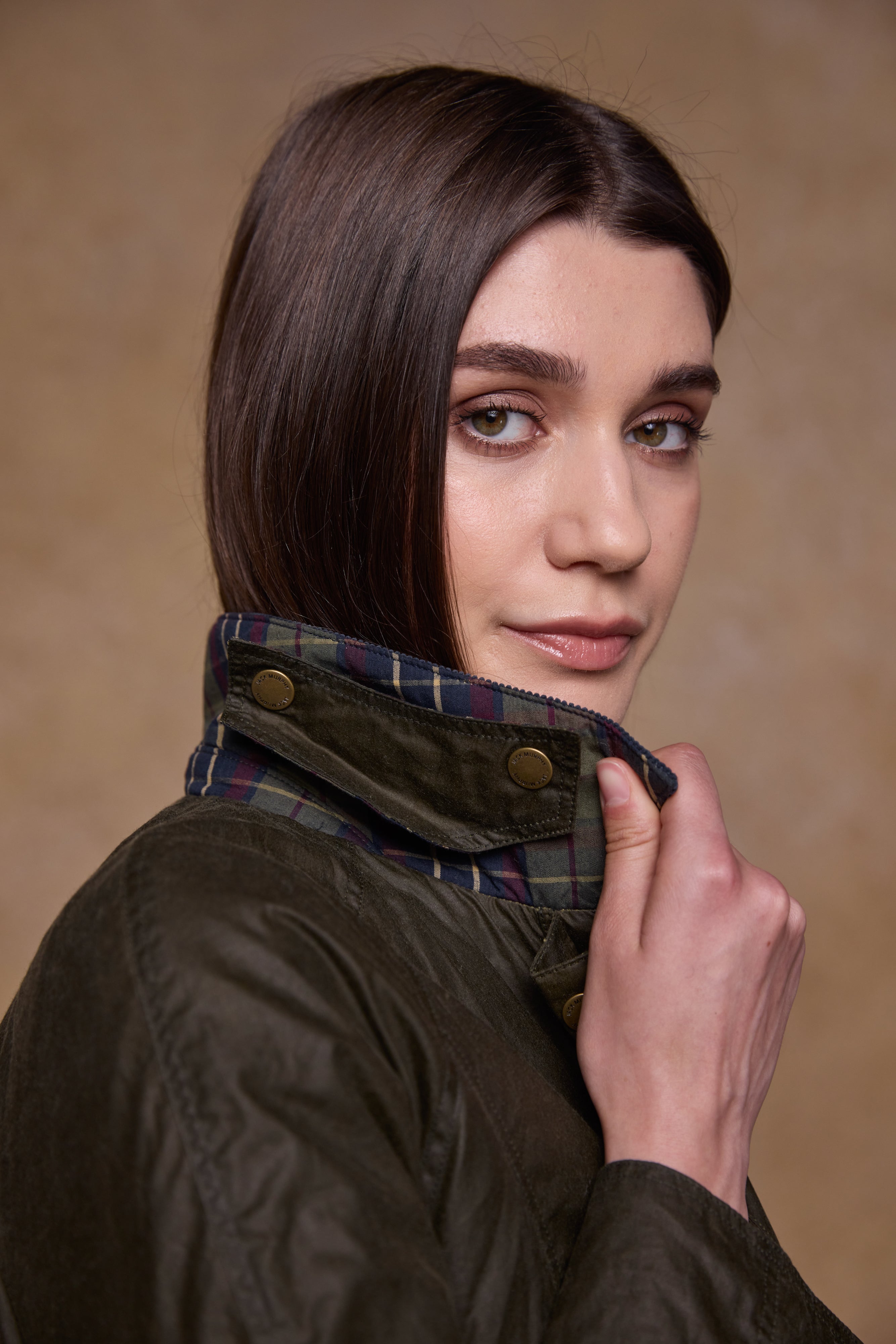 Claire Wax Jacket - Hunting Green