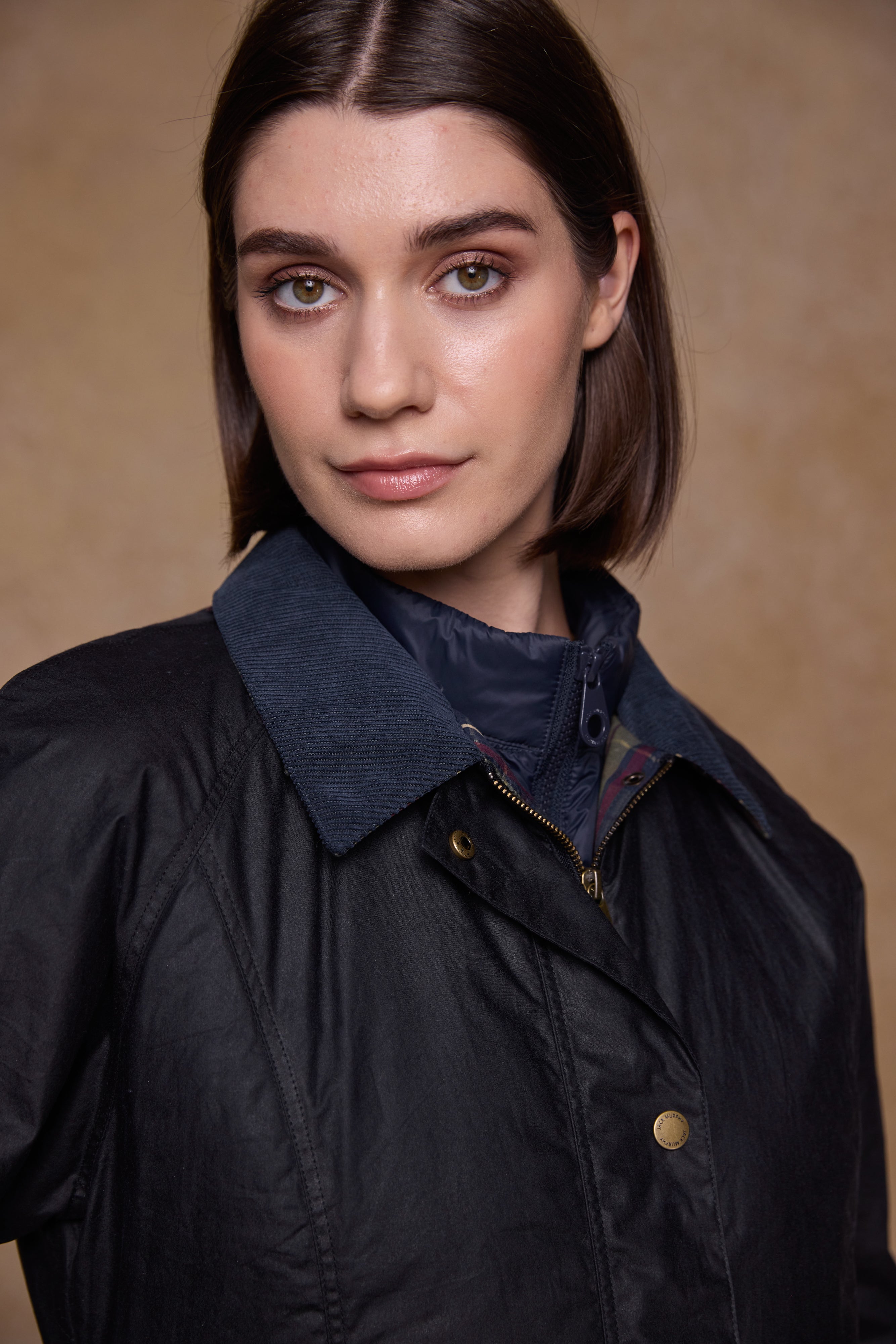 Claire Wax Jacket - Navy