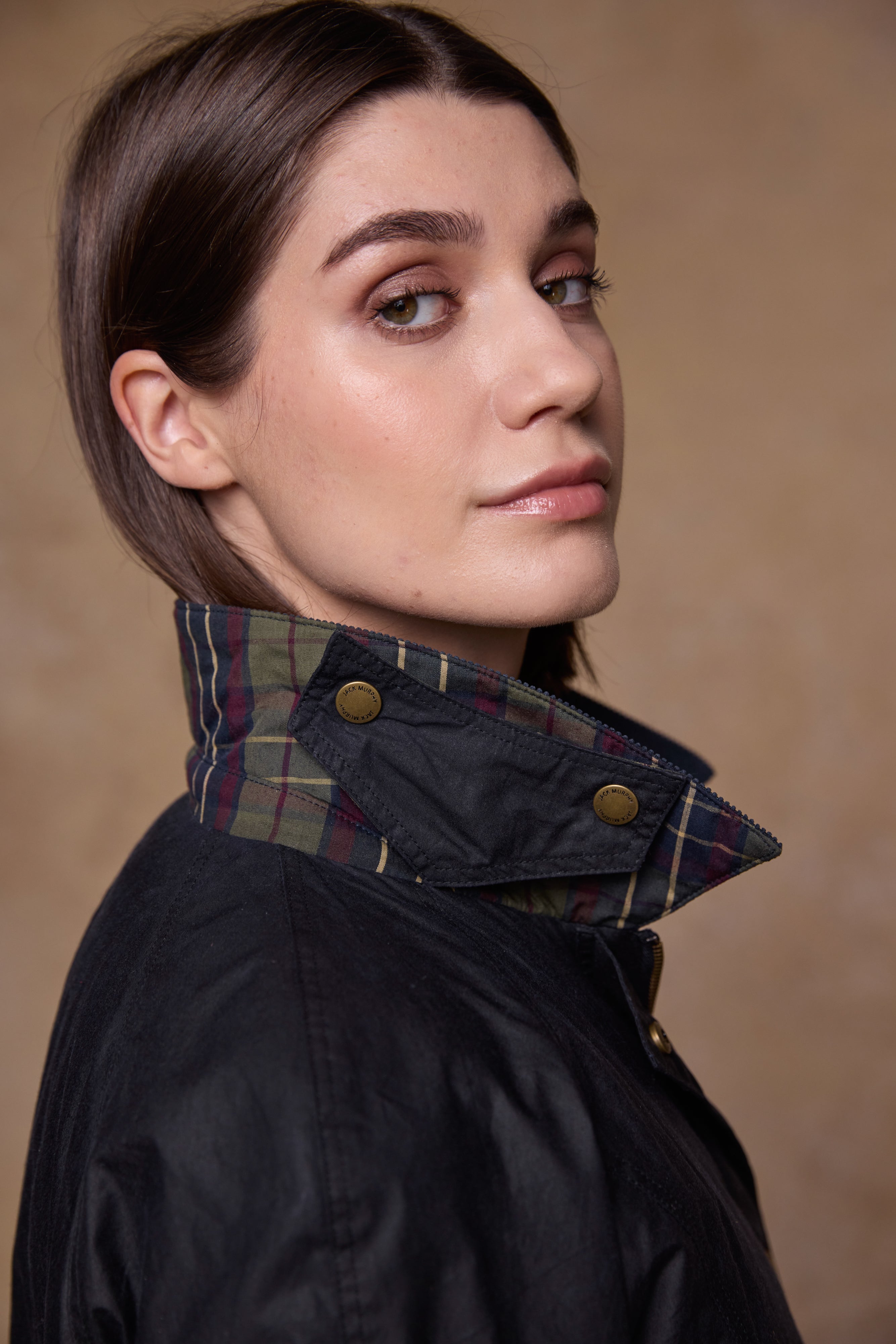 Claire Wax Jacket - Navy