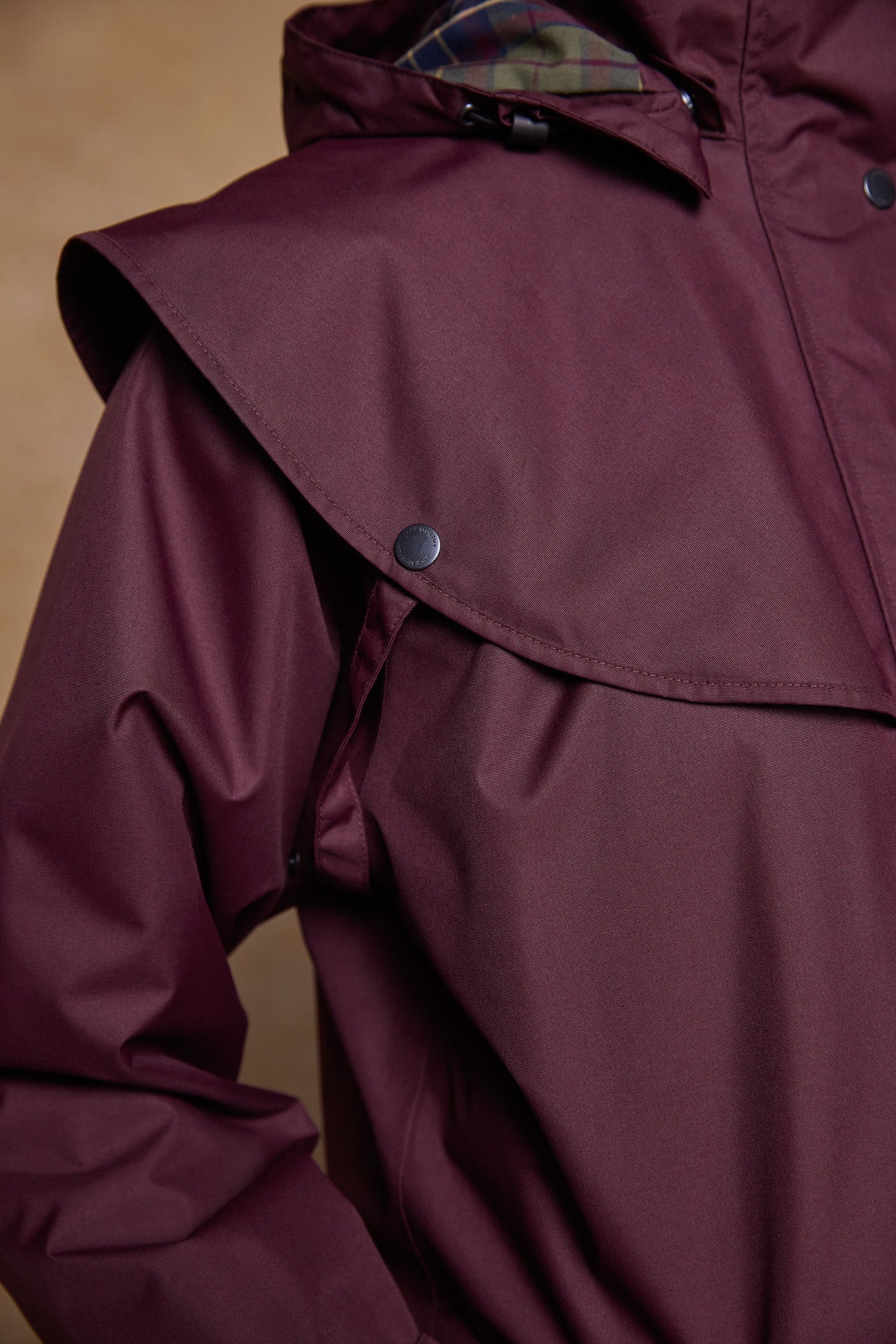 Connemara Waterproof Coat - Maroon