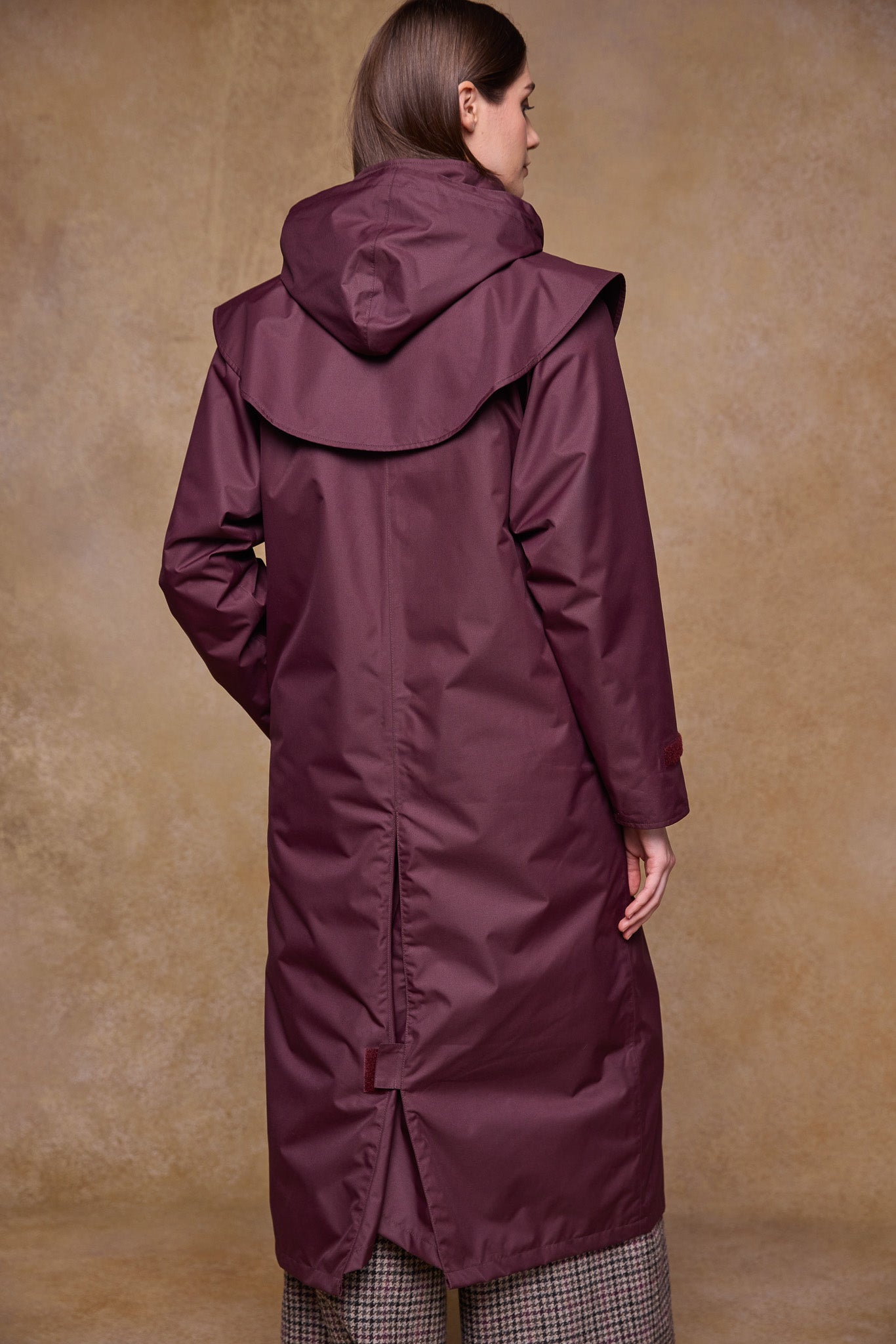 Connemara Waterproof Coat - Maroon