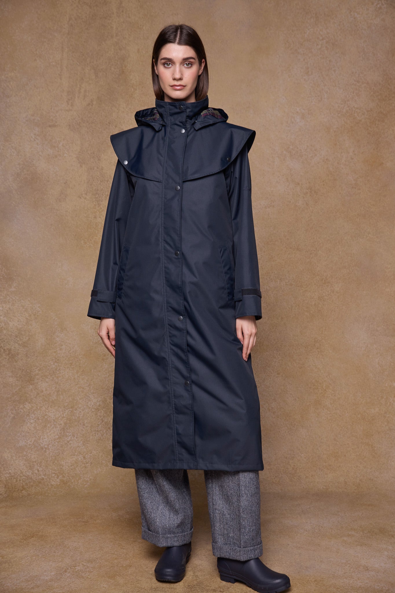 Connemara Waterproof Coat - Navy