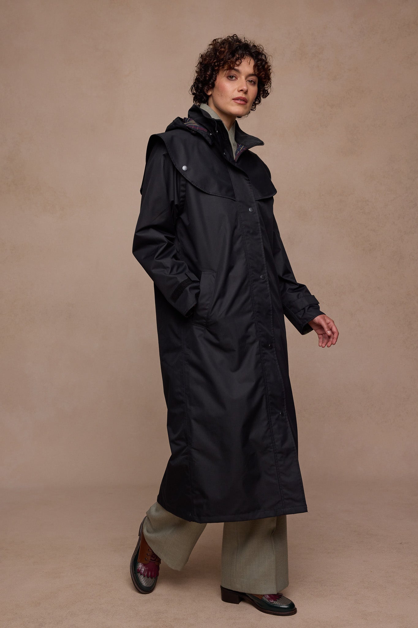 Connemara Waterproof Coat - Black