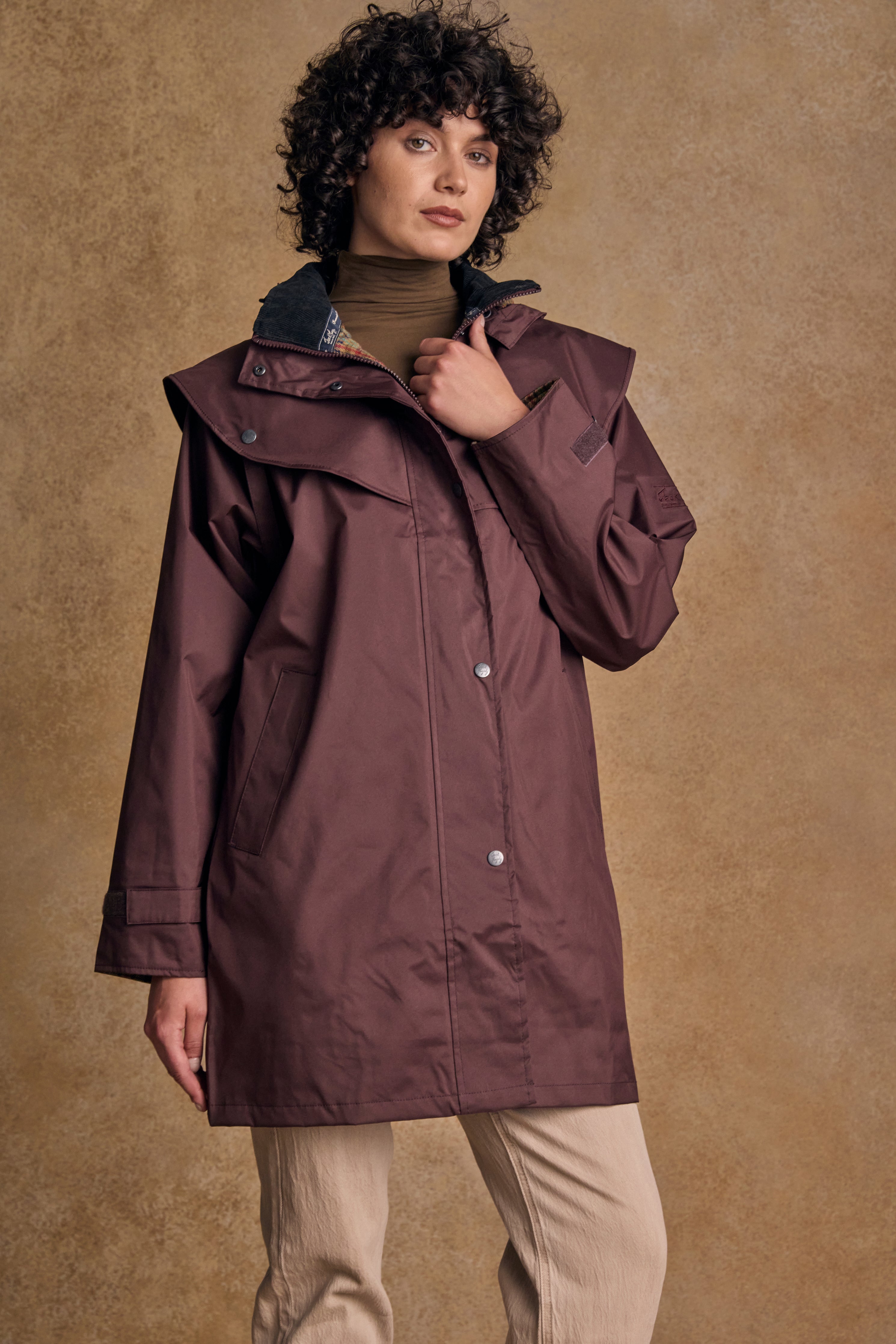 Cotswold Wasserdichte Jacke - Deep Claret