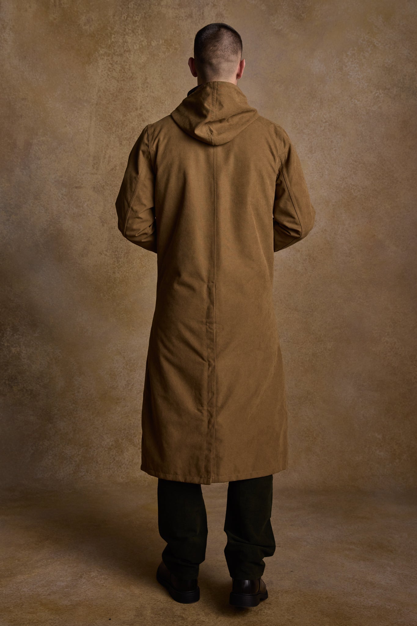 Manteau long imperméable Emmet - Camel