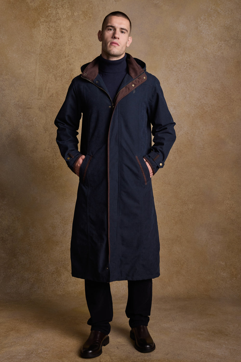 Emmet Waterproof Long Coat - Camel
