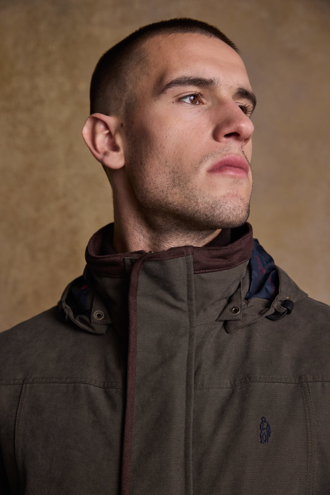 Emmet Waterproof Long Coat - Olive