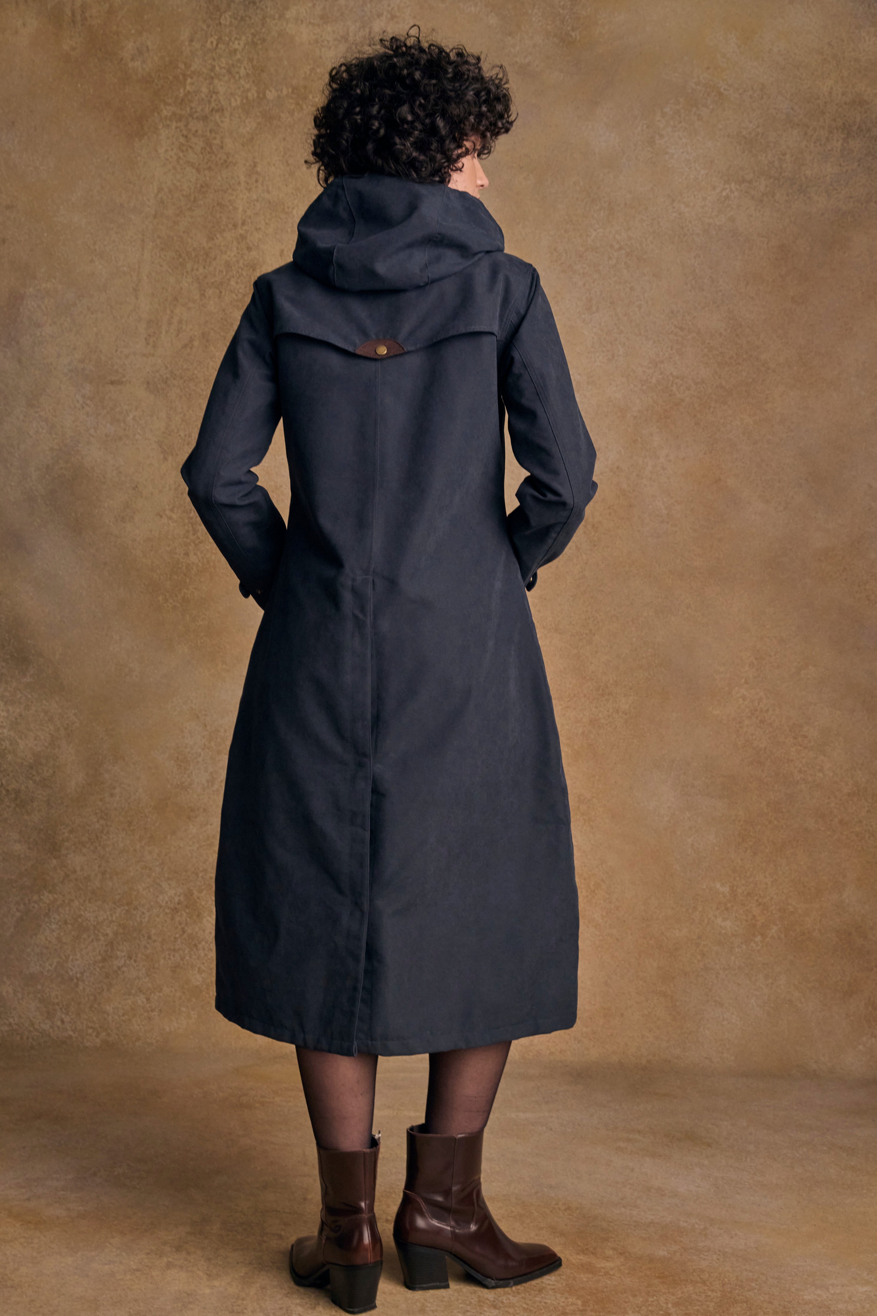 Erin Waterproof Coat - Navy